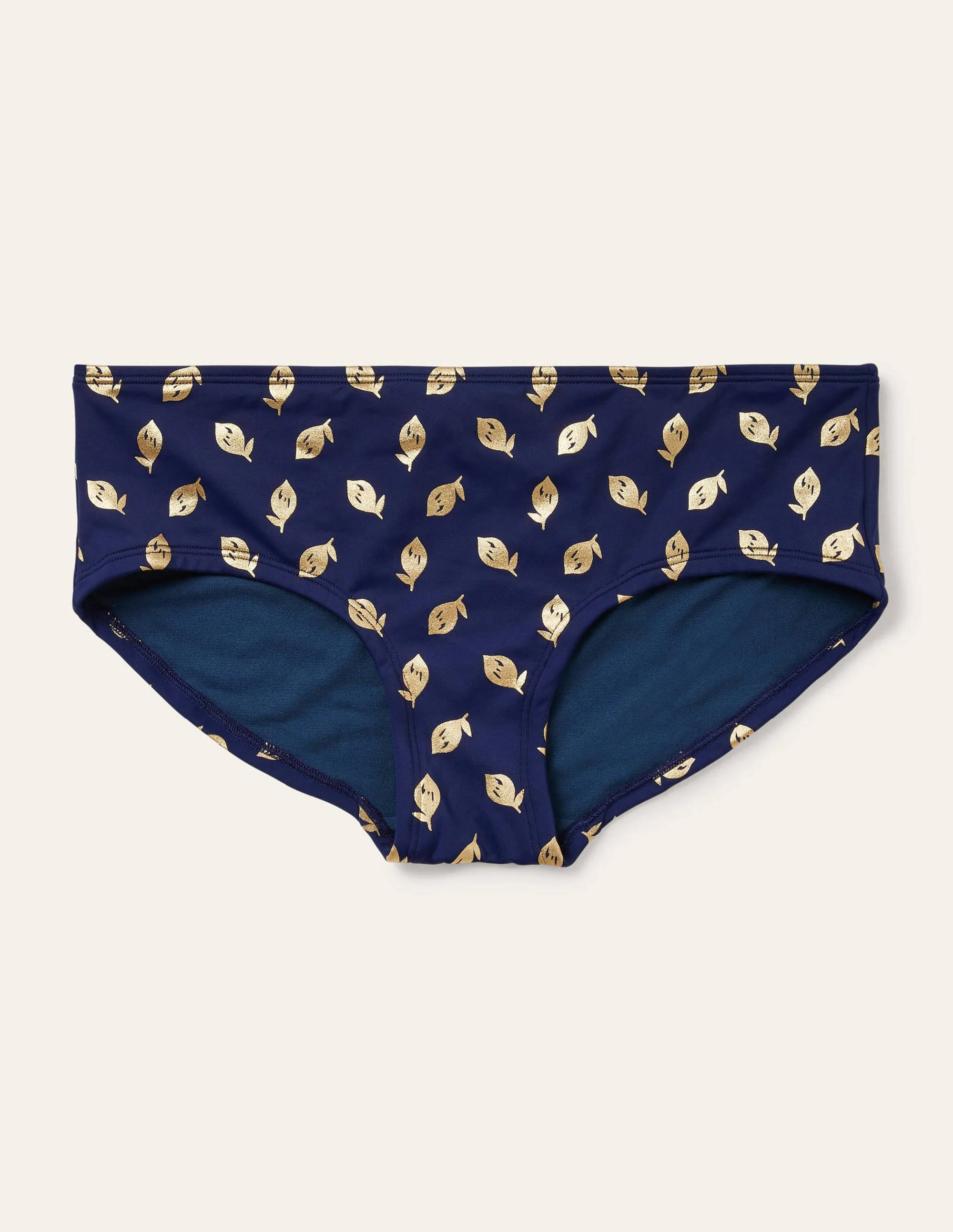 Amalfi Bikinishorts-Französisches Navy, Zitrusfrucht - Image 5