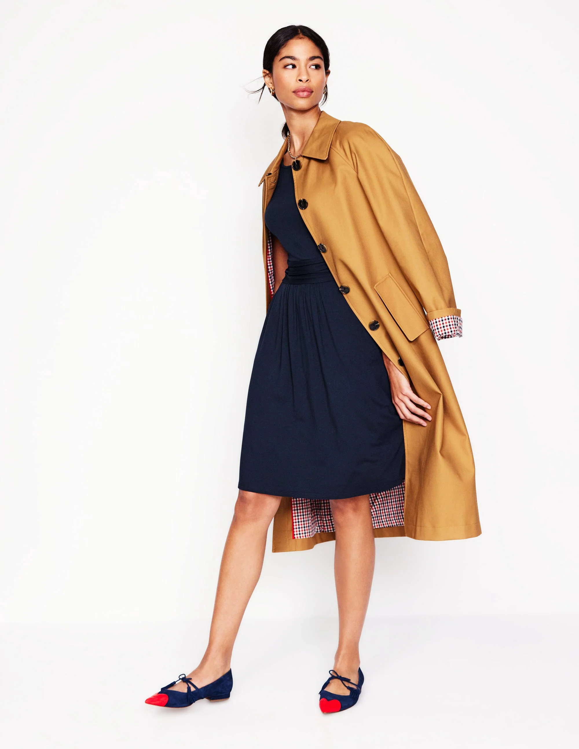 Amelie Jerseykleid-Aqua Marine Marl - Image 4