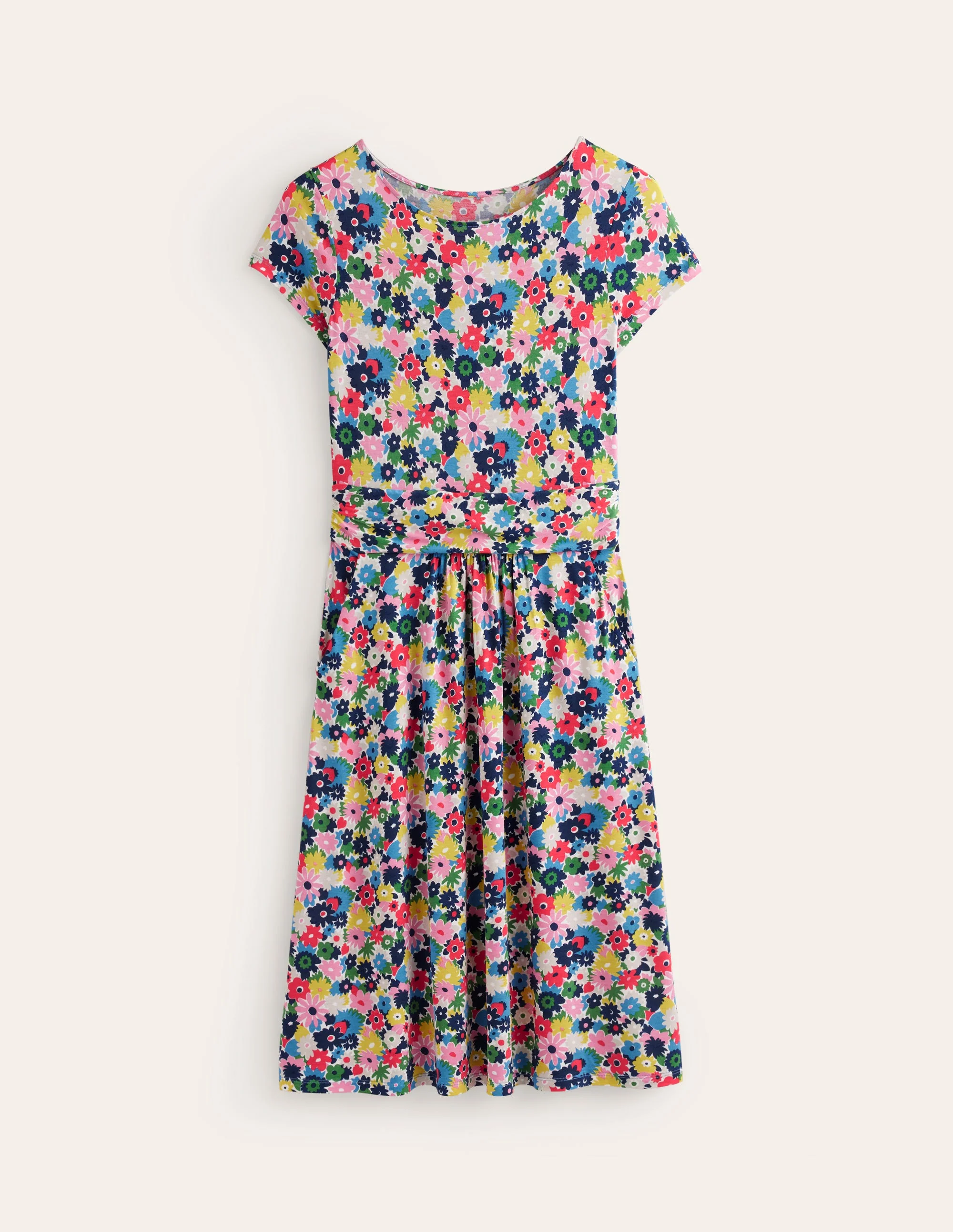 Amelie Jerseykleid-Bunt, Malkasten Blümchen - Image 6