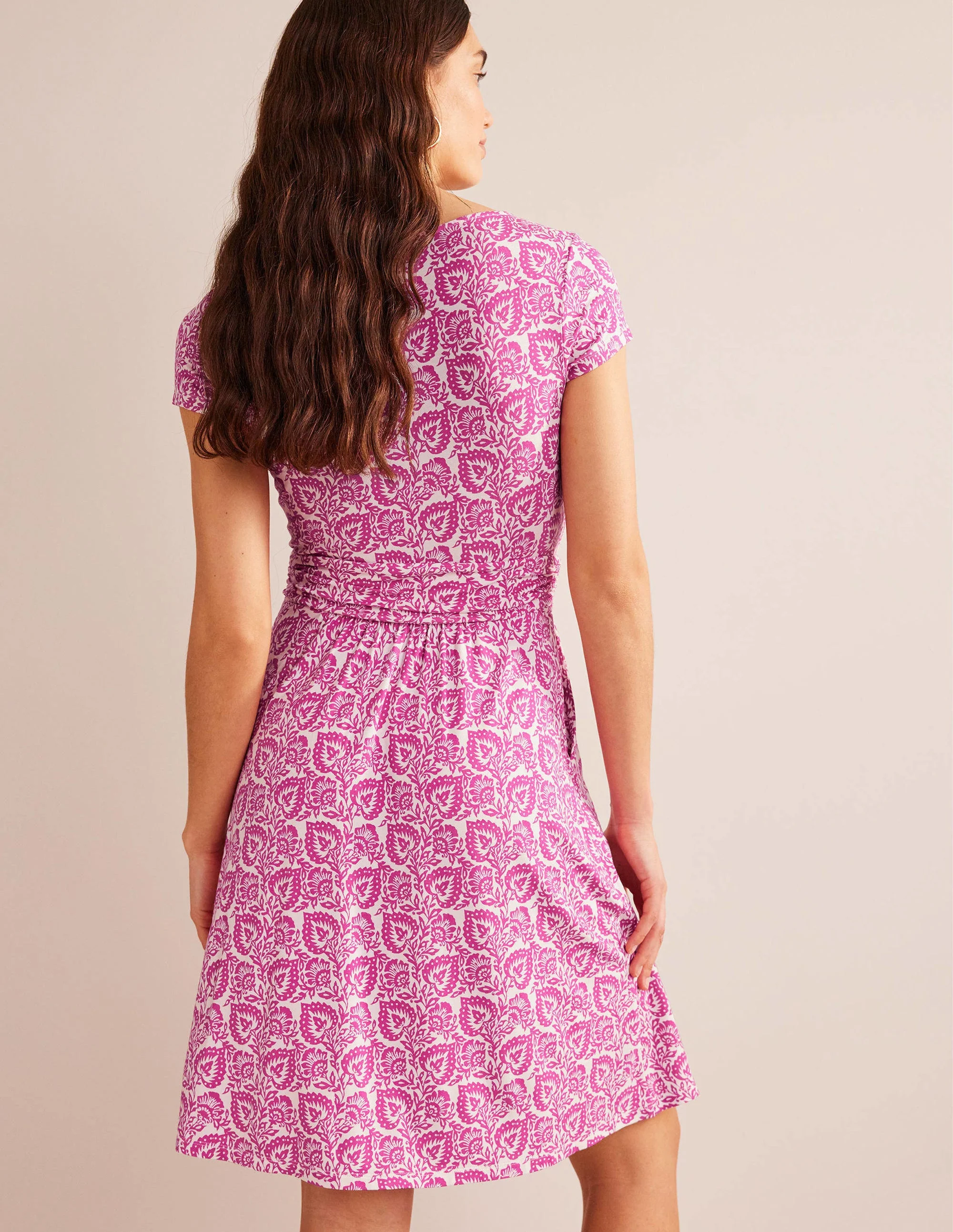 Amelie Jerseykleid-Phloxrosa, Eichenterrasse - Image 3