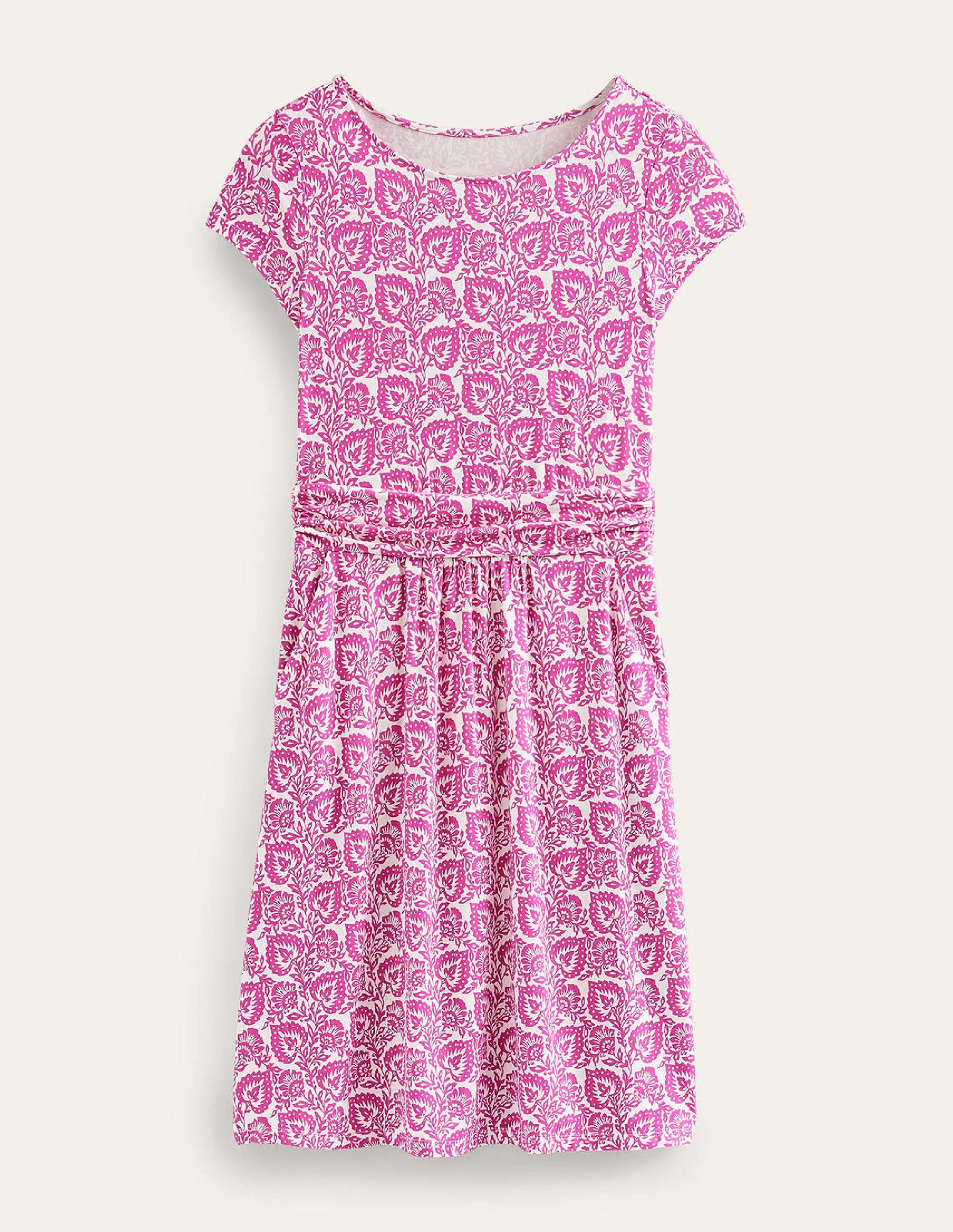 Amelie Jerseykleid-Phloxrosa, Eichenterrasse - Image 5