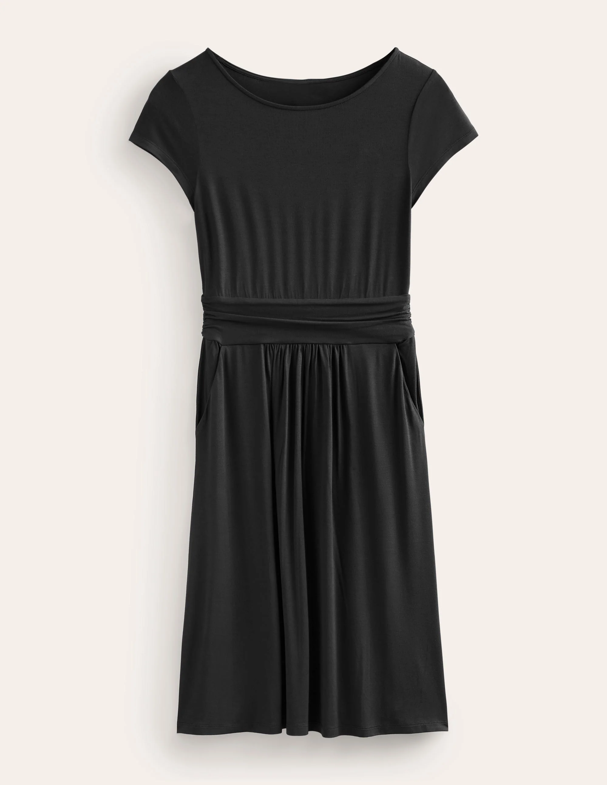 Amelie Jerseykleid-Schwarz - Image 5