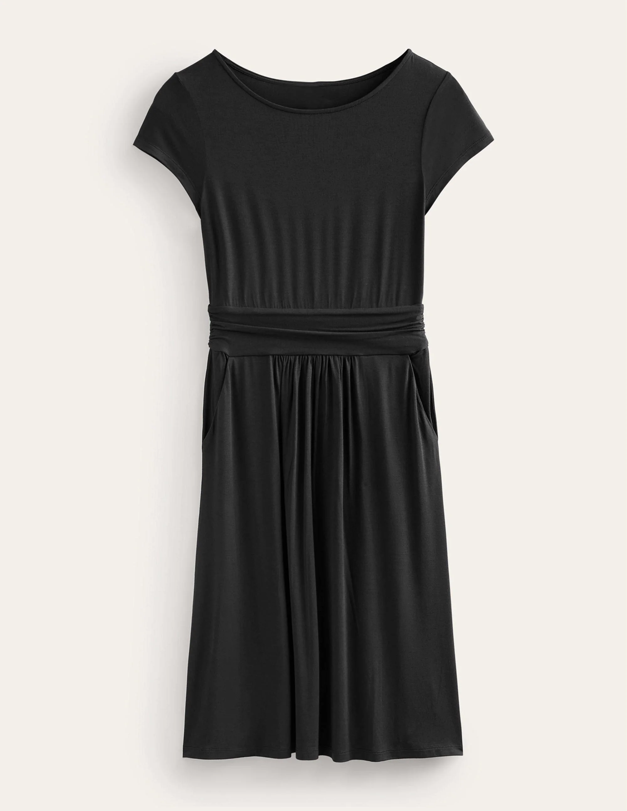 Amelie Jerseykleid-Schwarz - Image 5