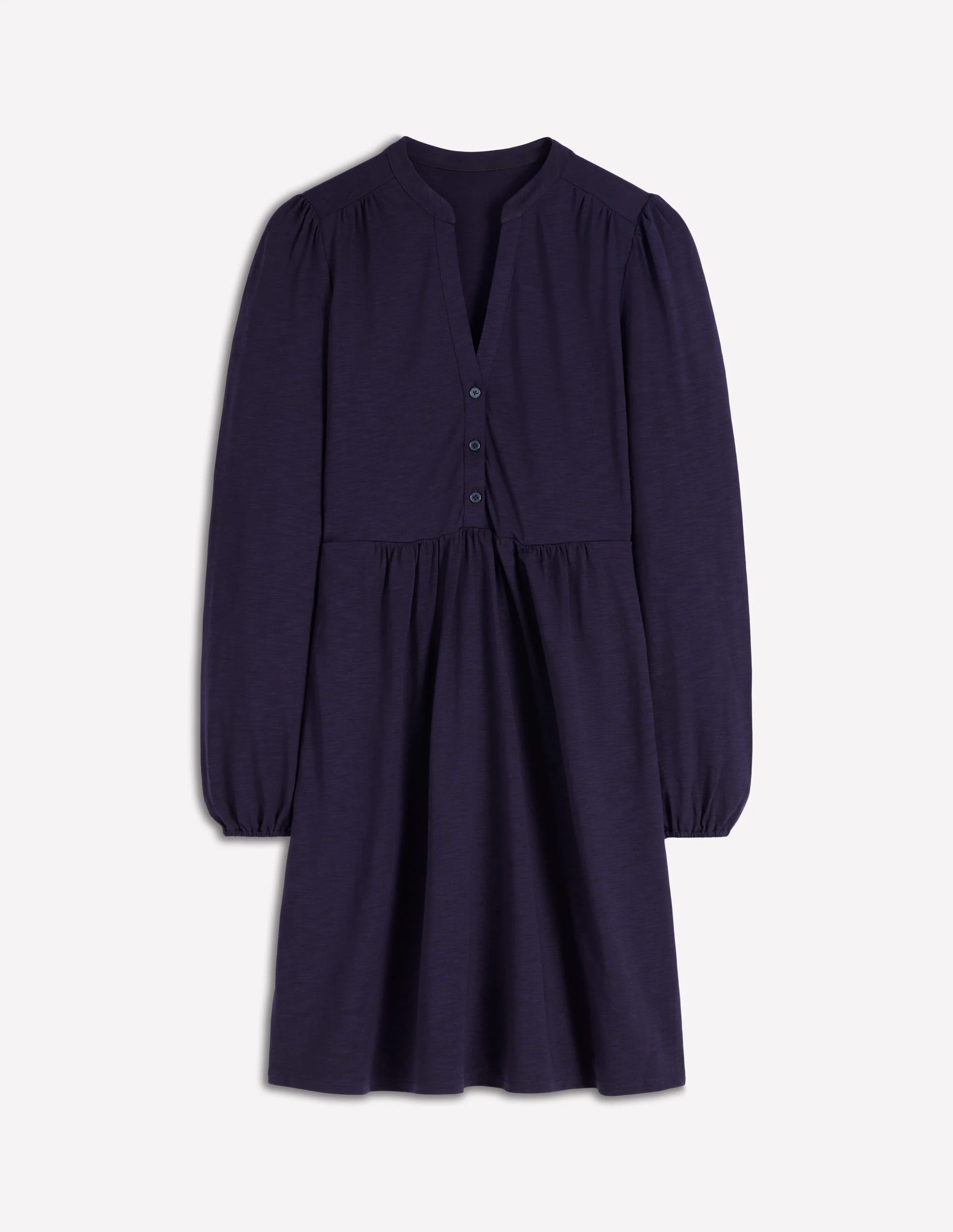 Amy Kurzes Jerseykleid-Marineblau - Image 5