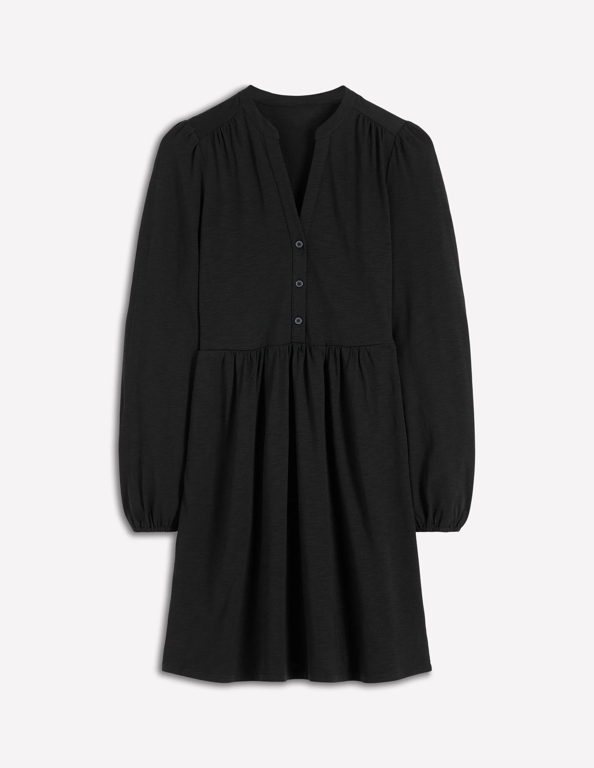 Amy Kurzes Jerseykleid-Schwarz - Image 5