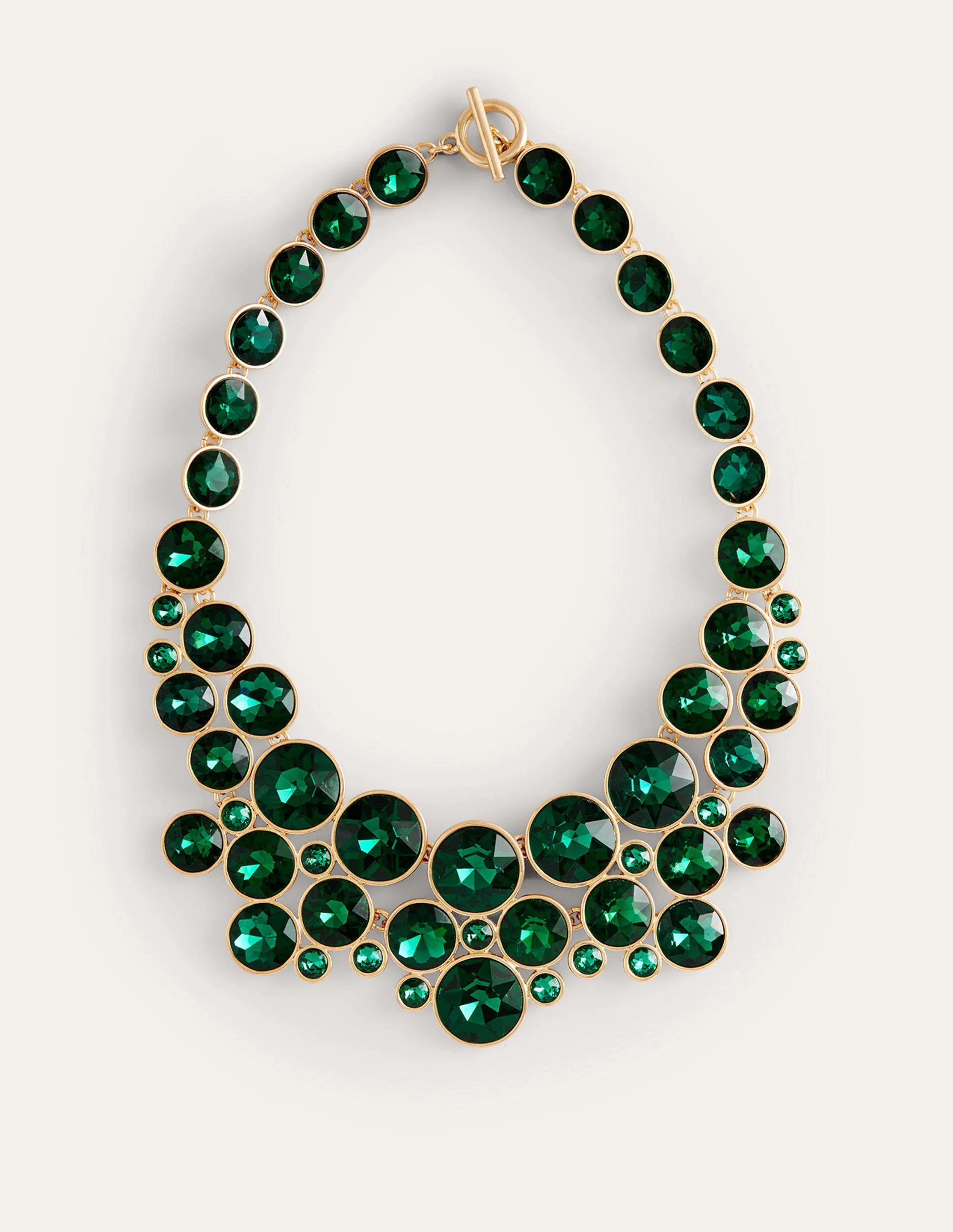 Andrea Edelstein-Cluster-Kette-Grün - Image 2