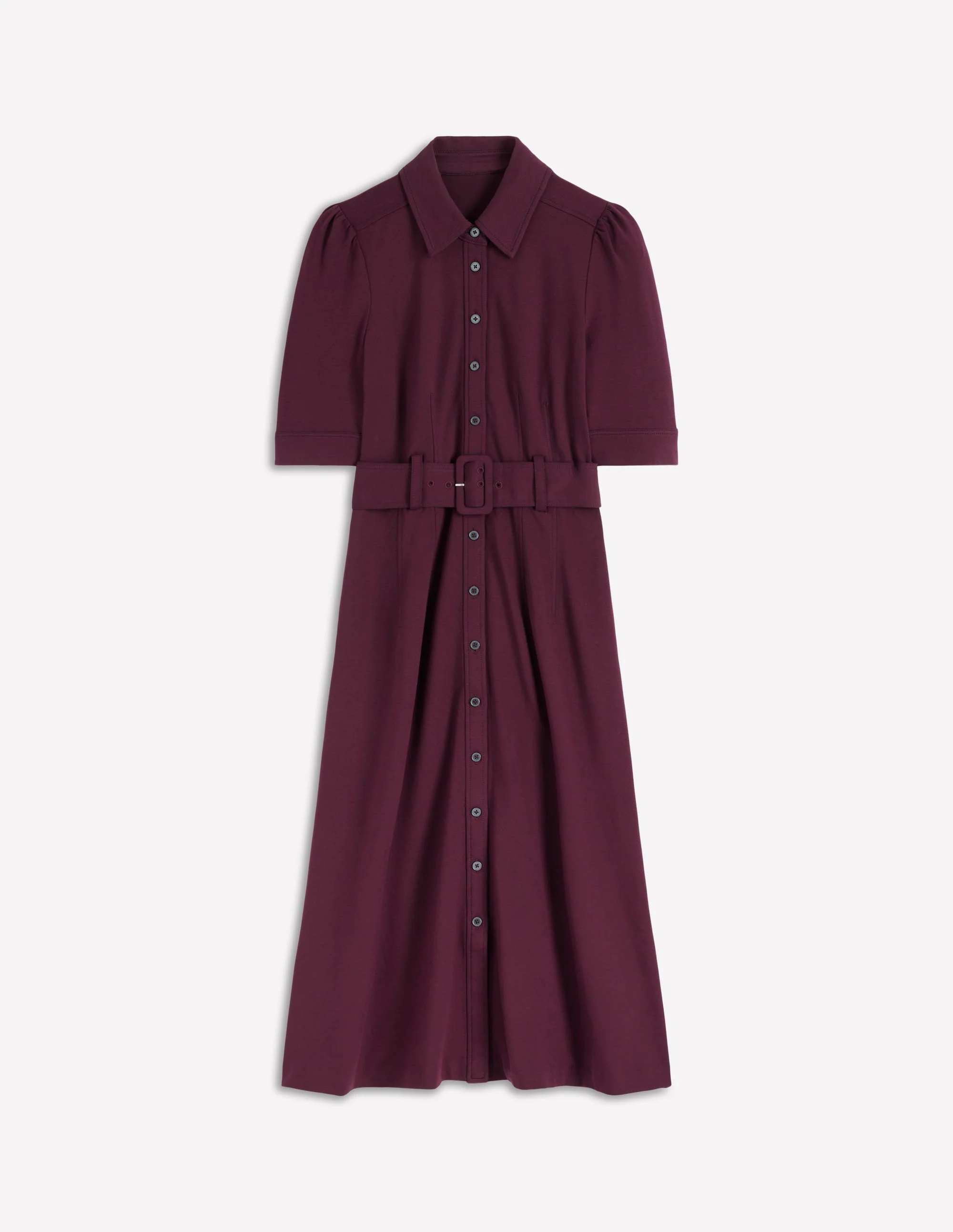 Anita Ponte-Hemdblusenkleid-Dunkle Kirsche - Image 7