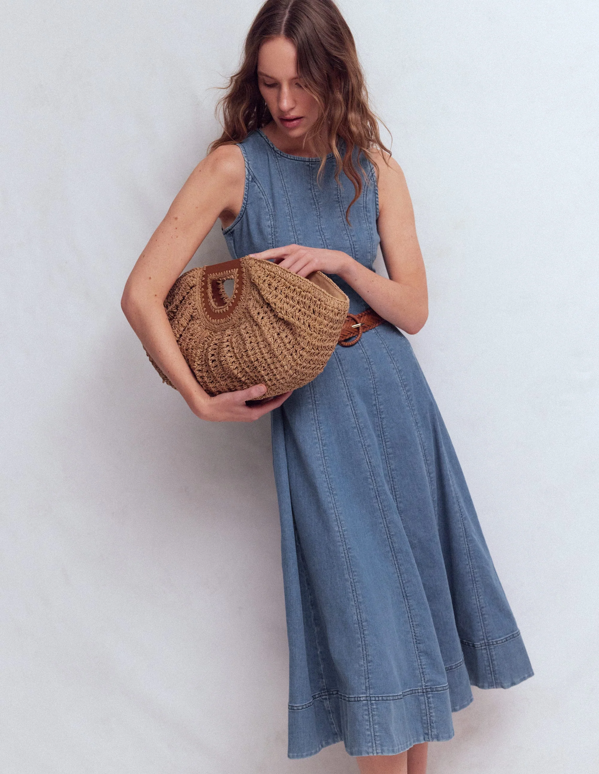Annet Denim-Midikleid-Medium Vintage - Image 6