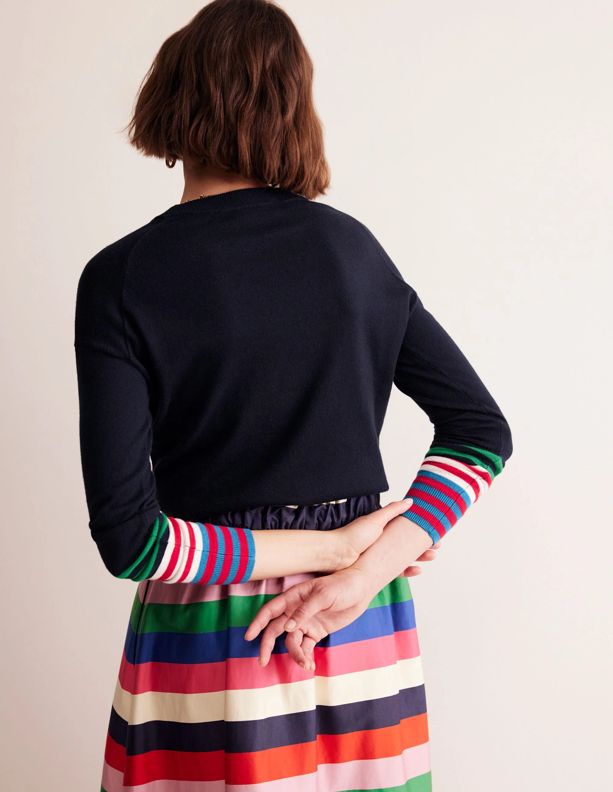 Annie Pullover-Aqua Marine Marl - Image 3