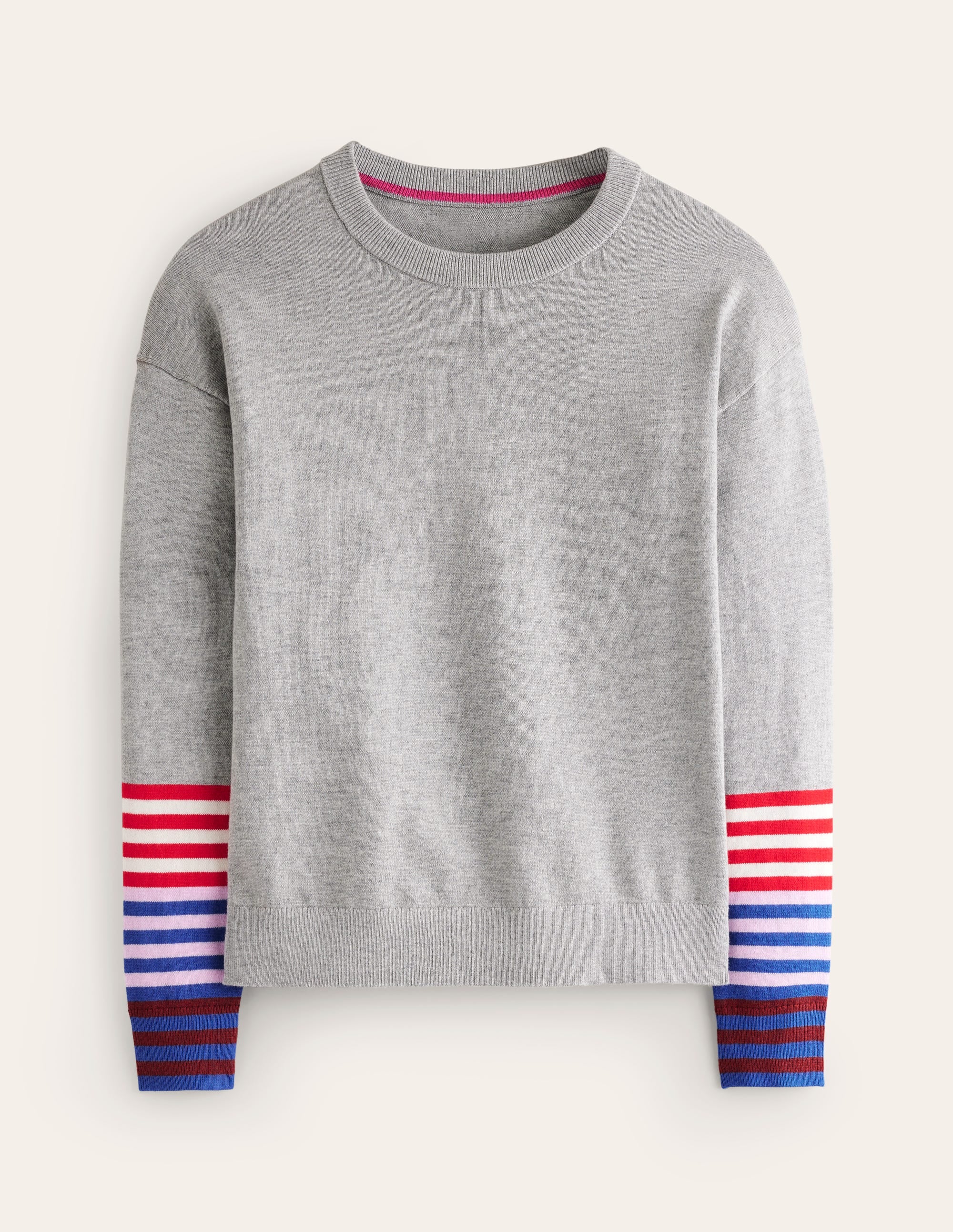 Annie Pullover-Blaugrau Meliert - Image 5