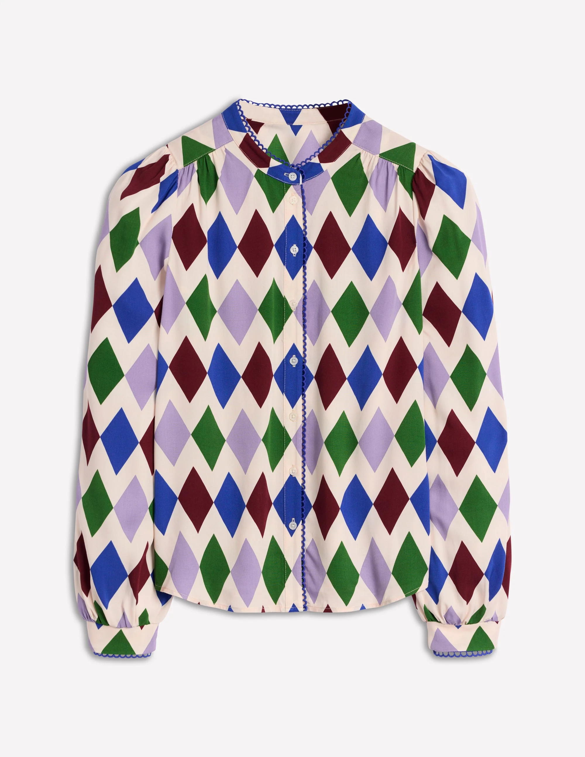 Ara Langärmliges Oberteil-Bunt, Diamant Streifen - Image 8