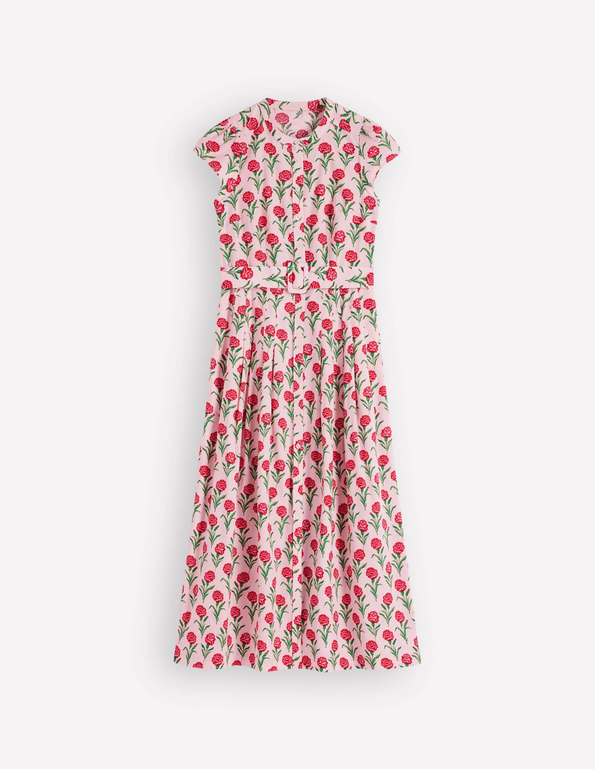 Arabella Maxikleid aus Baumwolle-Rosa Nelkenstiel - Image 8