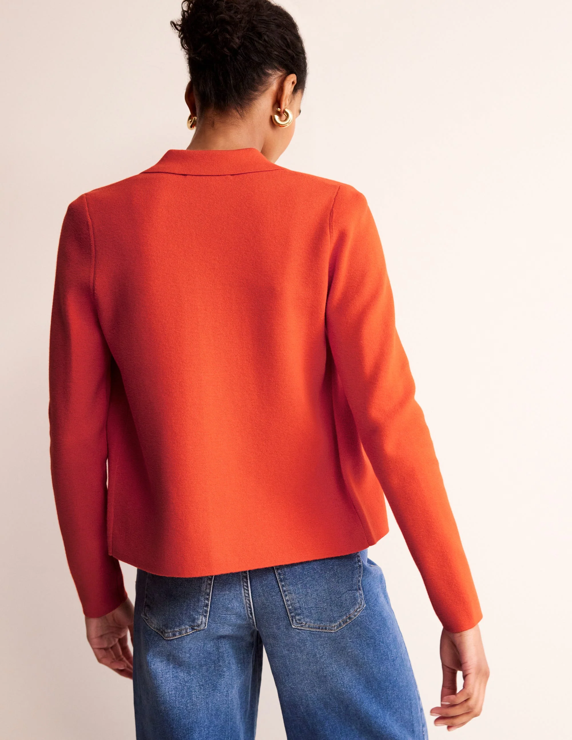 Astrid Strickhemd-Mandarinenorange - Image 3
