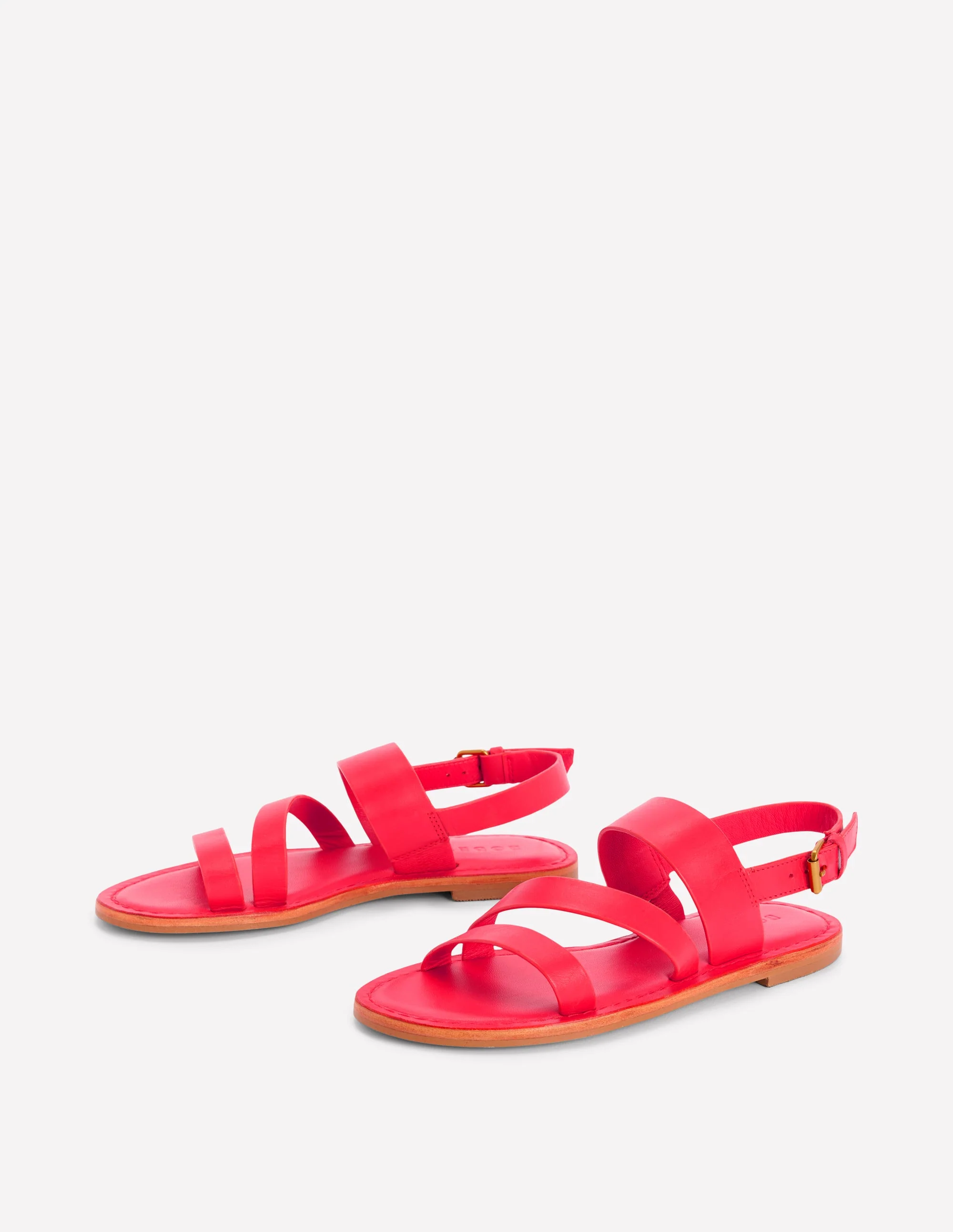 Asymmetrische Sandalen-ROT - Image 3