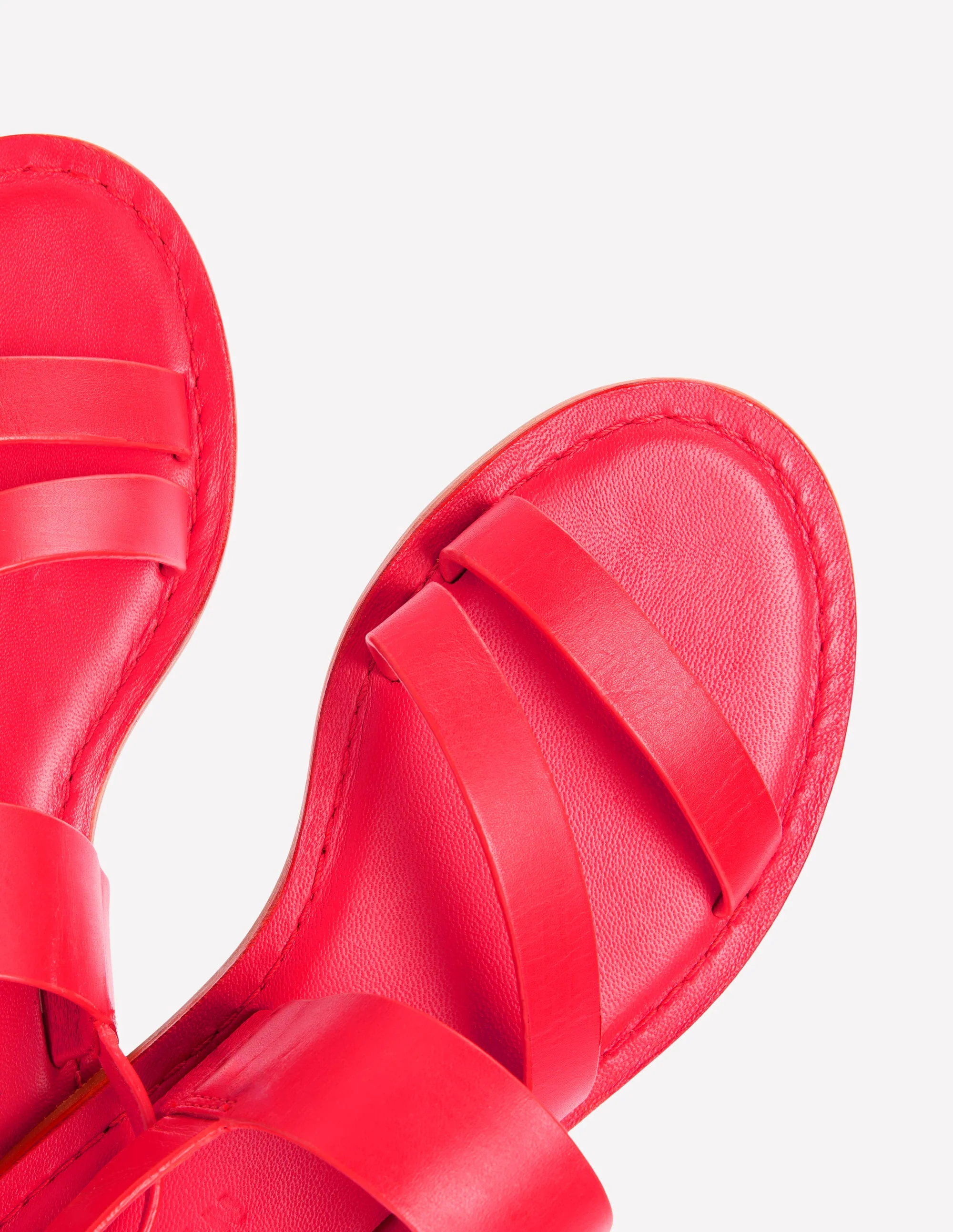 Asymmetrische Sandalen-ROT - Image 4