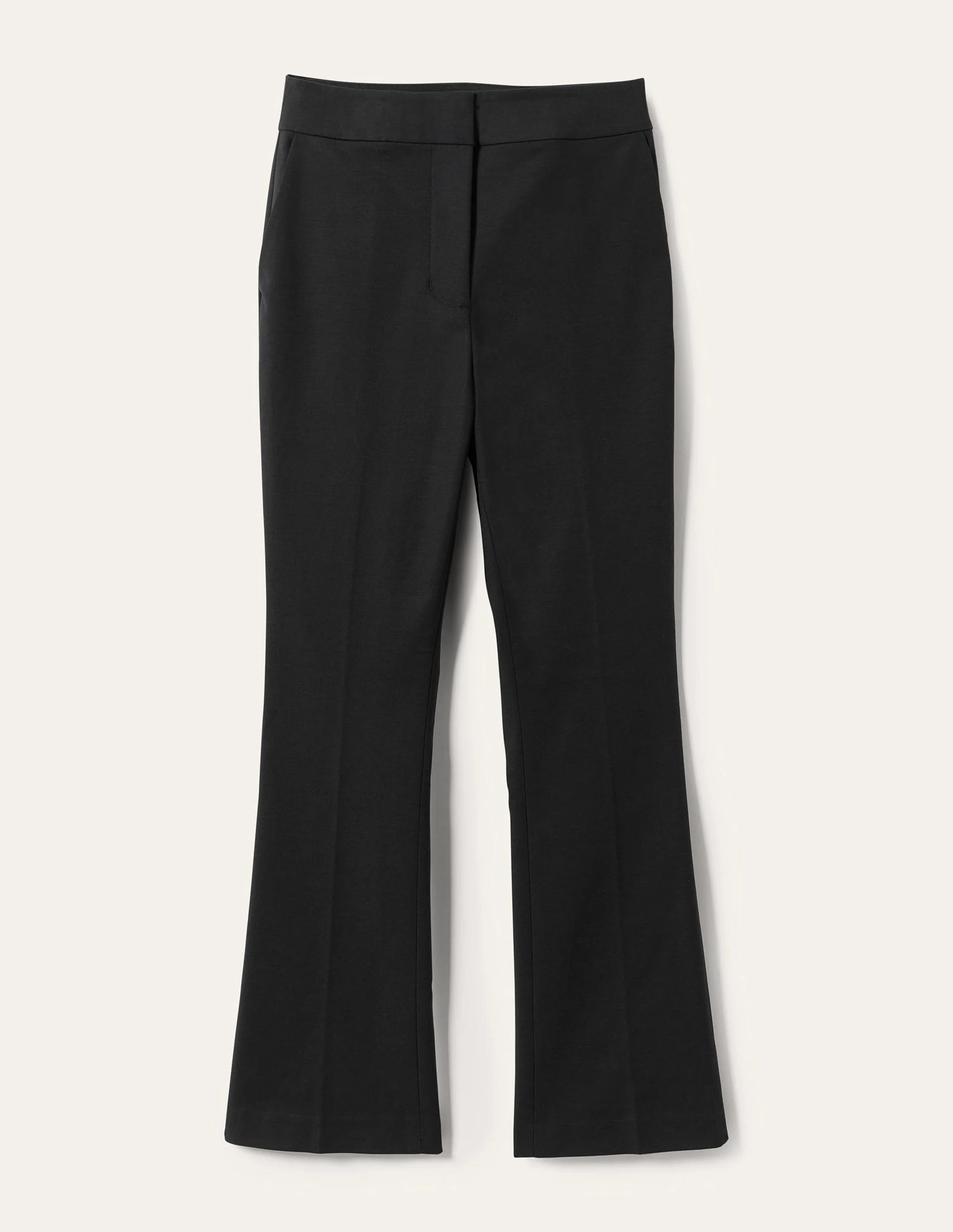 Ausgestellte 7/8-Hose-Schwarz - Image 11