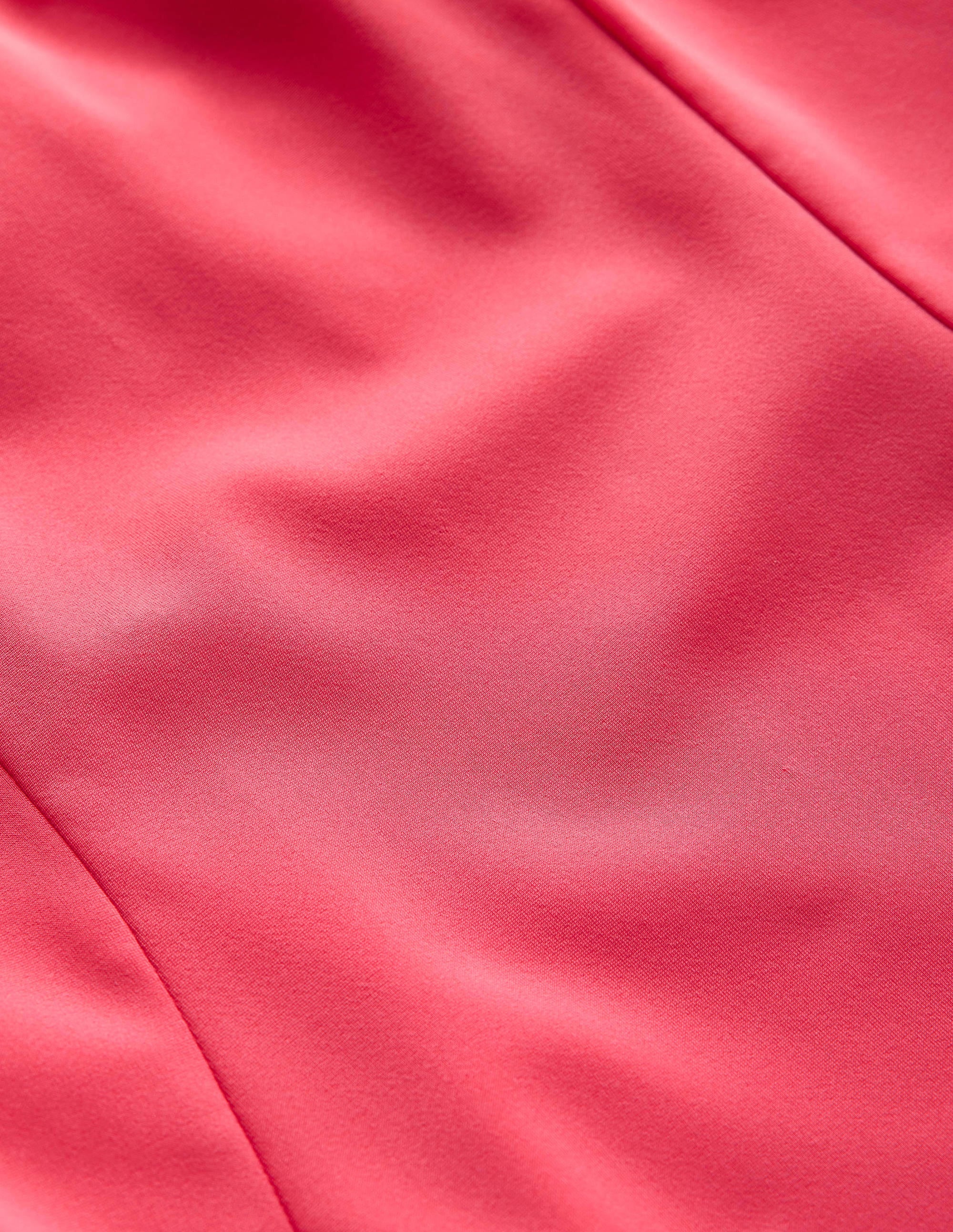 Badeanzug mit quadratischem Ausschnitt und Einsätzen-Rosa Beere - Image 7