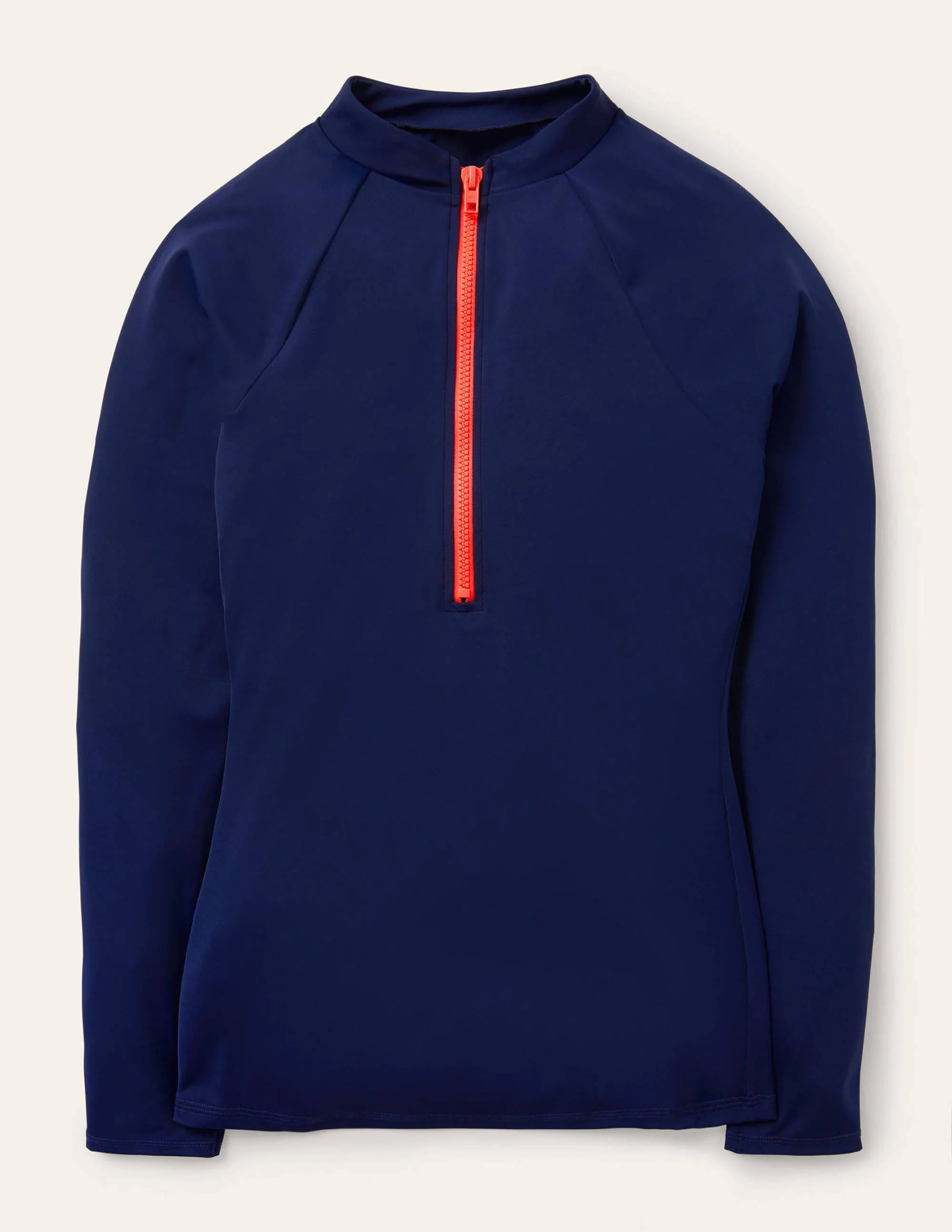 Badeshirt mit Reißverschluss-Französisches Navy - Image 5