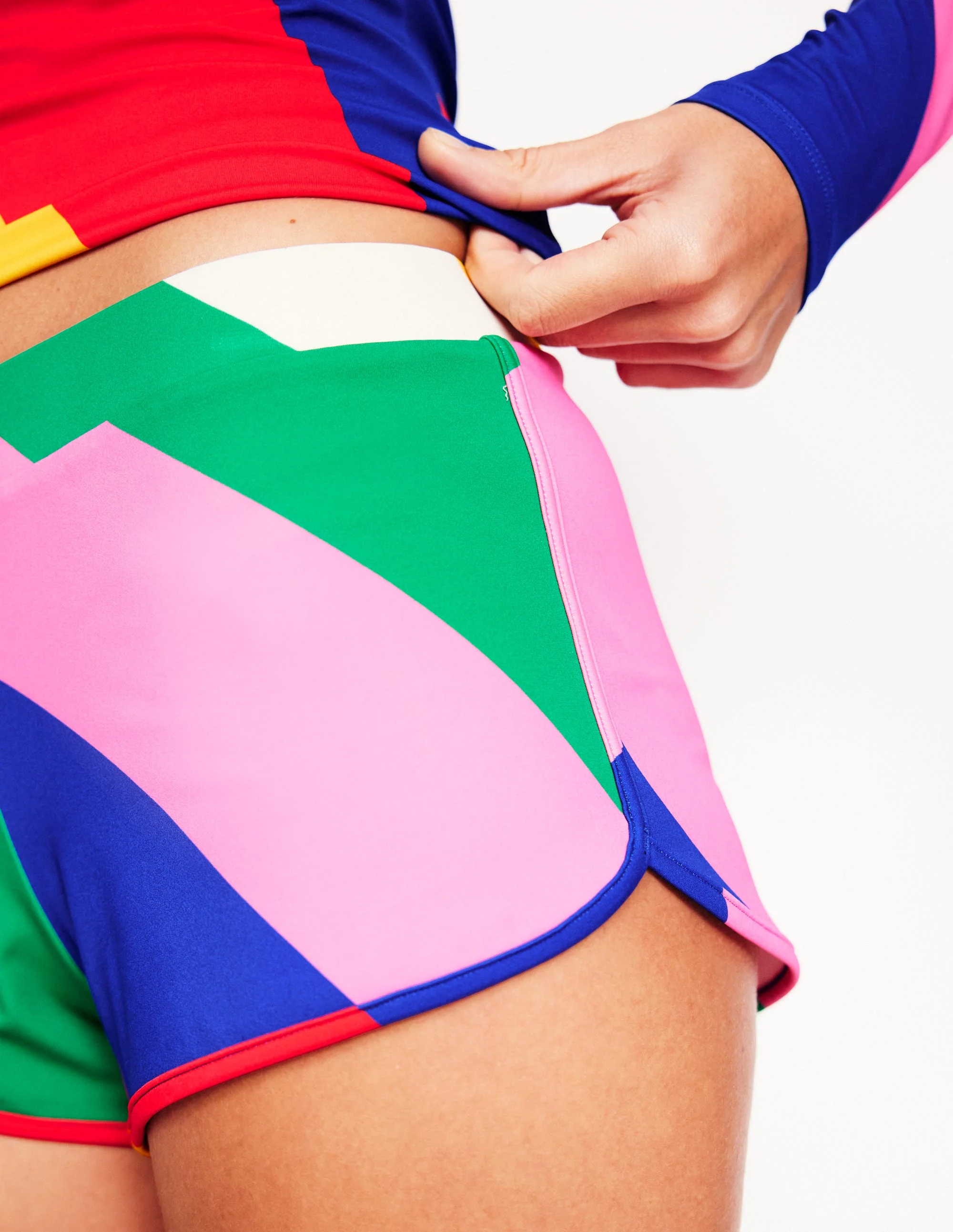 Badeshorts-Bunt, Regenbogendesign - Image 2