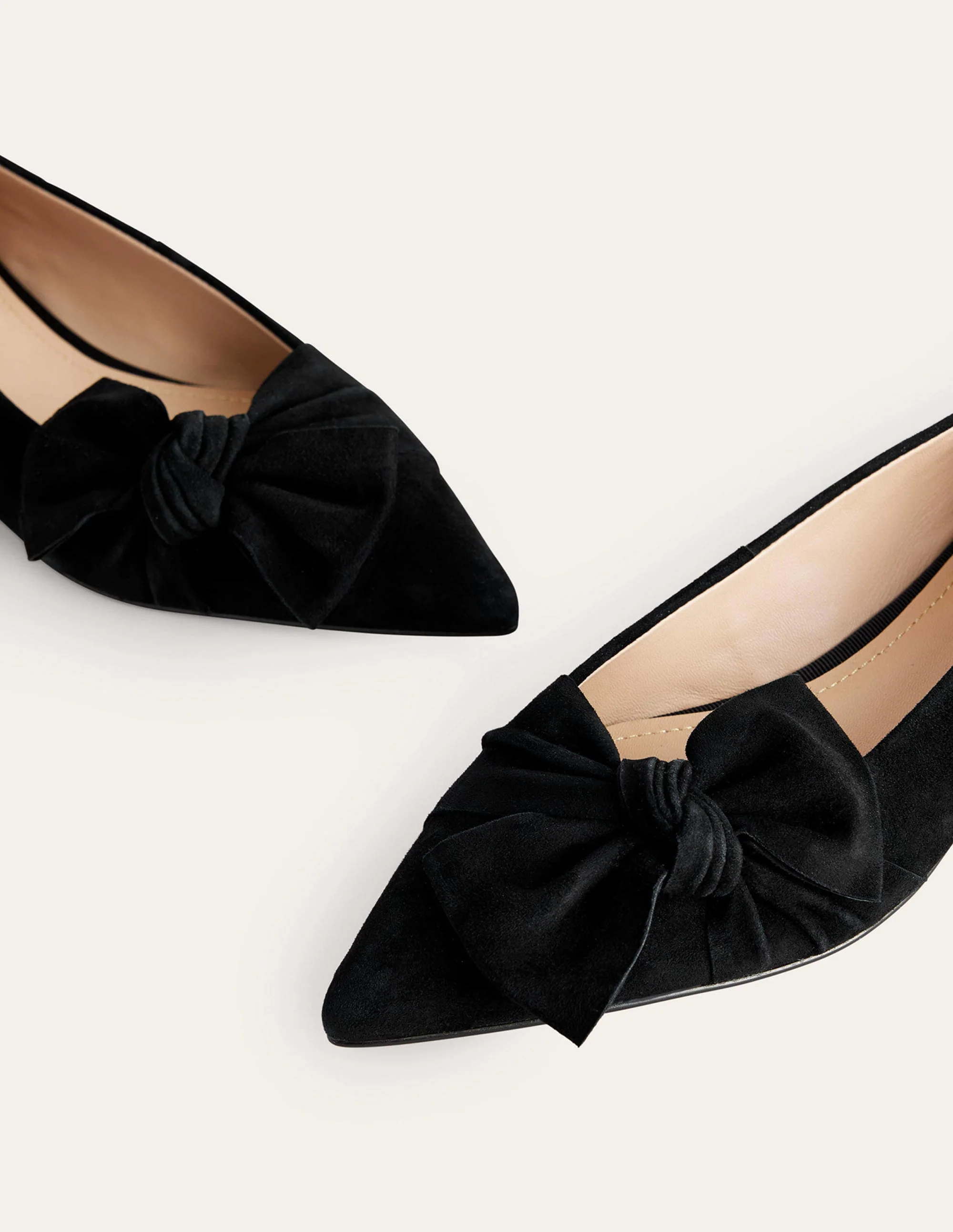 Ballerinas mit Schleife-Schwarz - Image 4