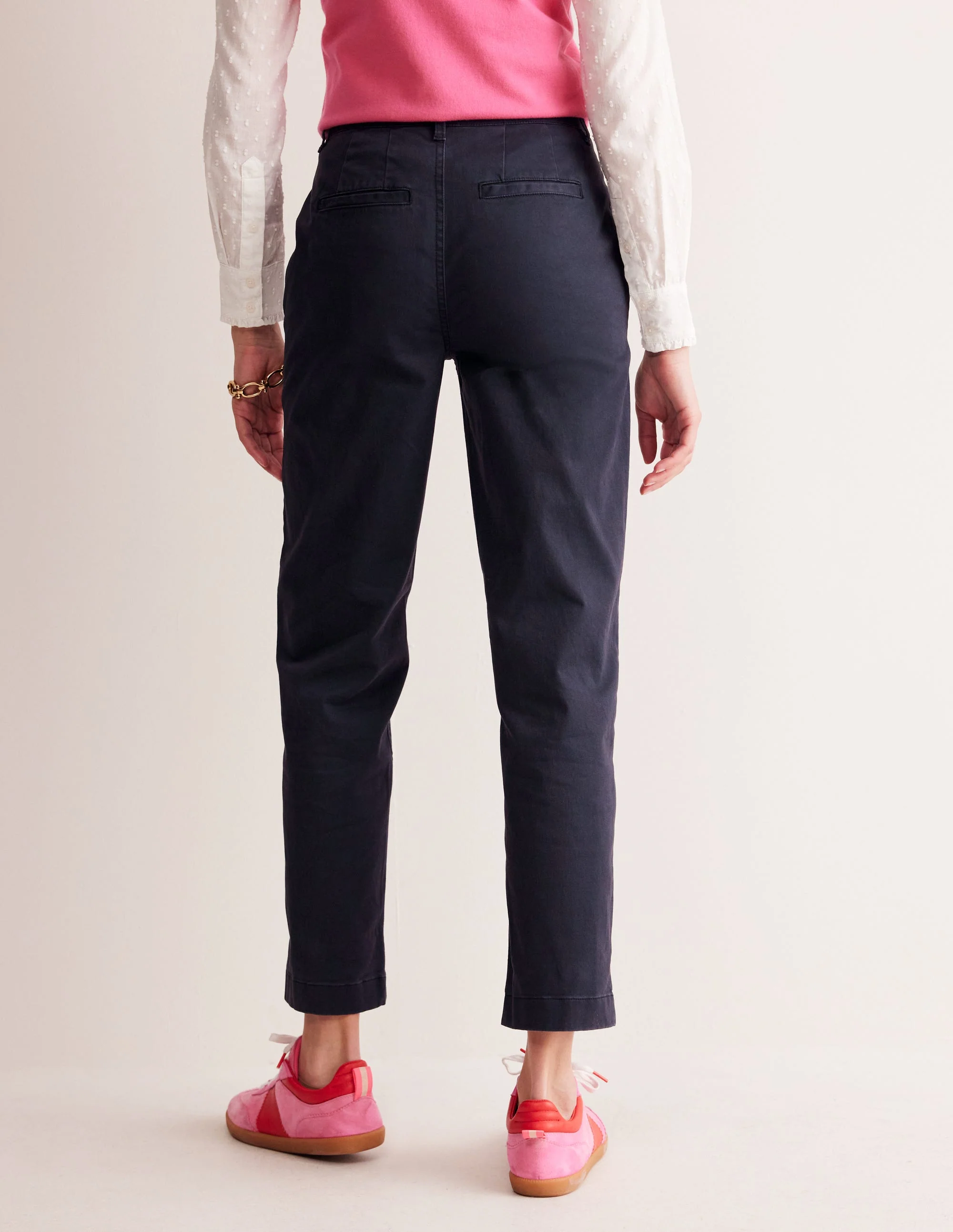 Barnsbury Chinohose-Aqua Marine Marl - Image 3