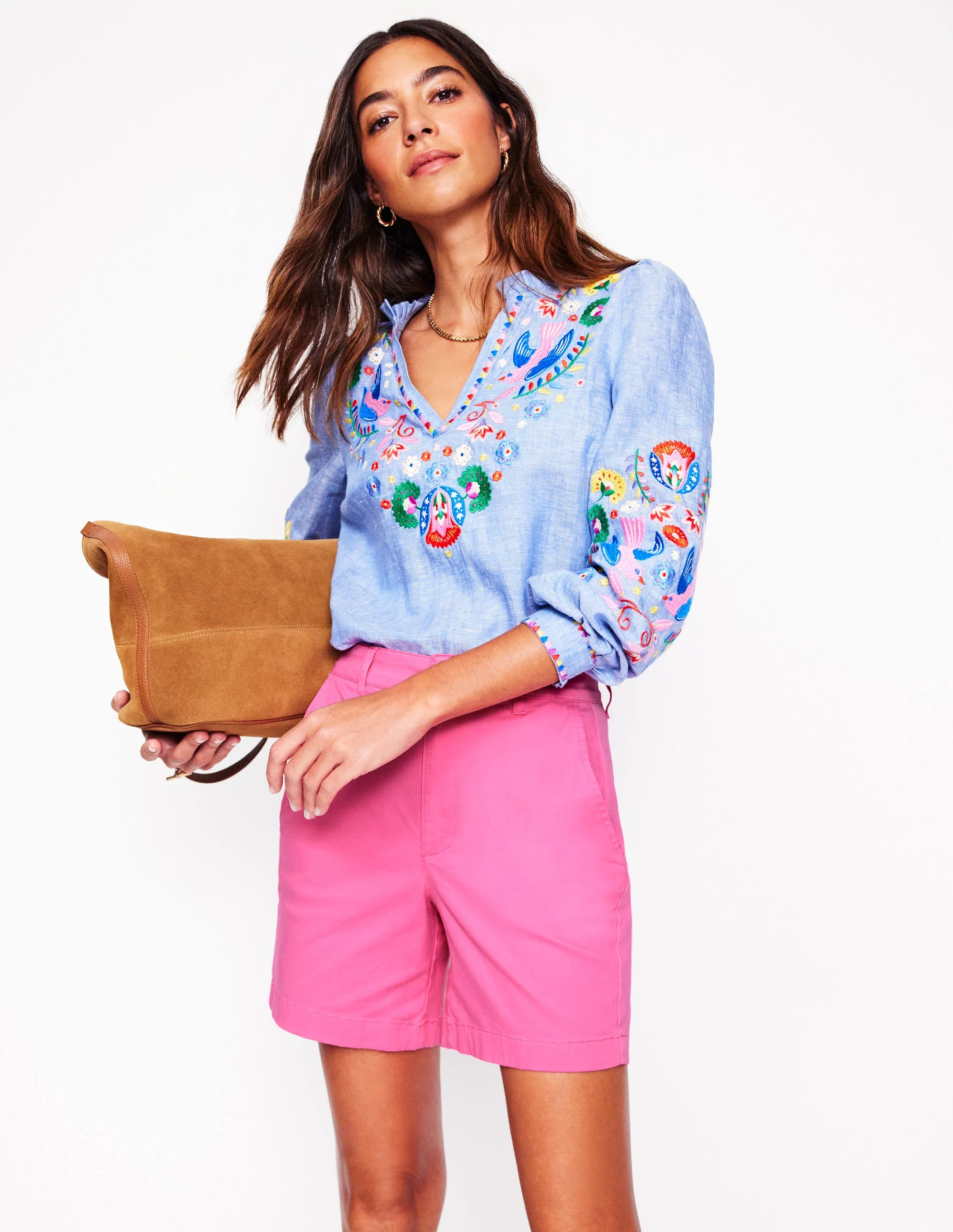 Barnsbury Chinoshorts-Sorbet-Rosa