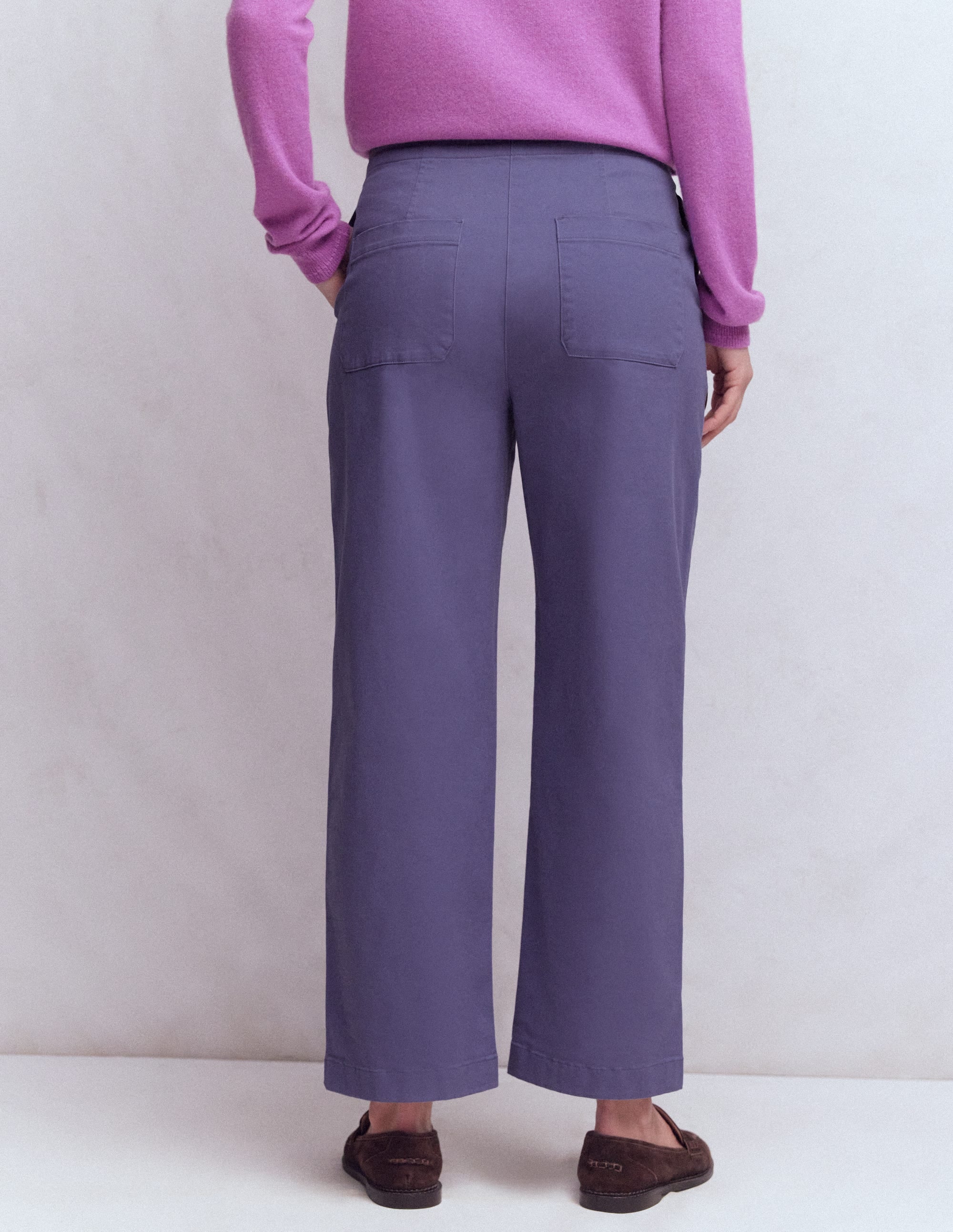 Barrel-Chinohose-Lila Distel - Image 3