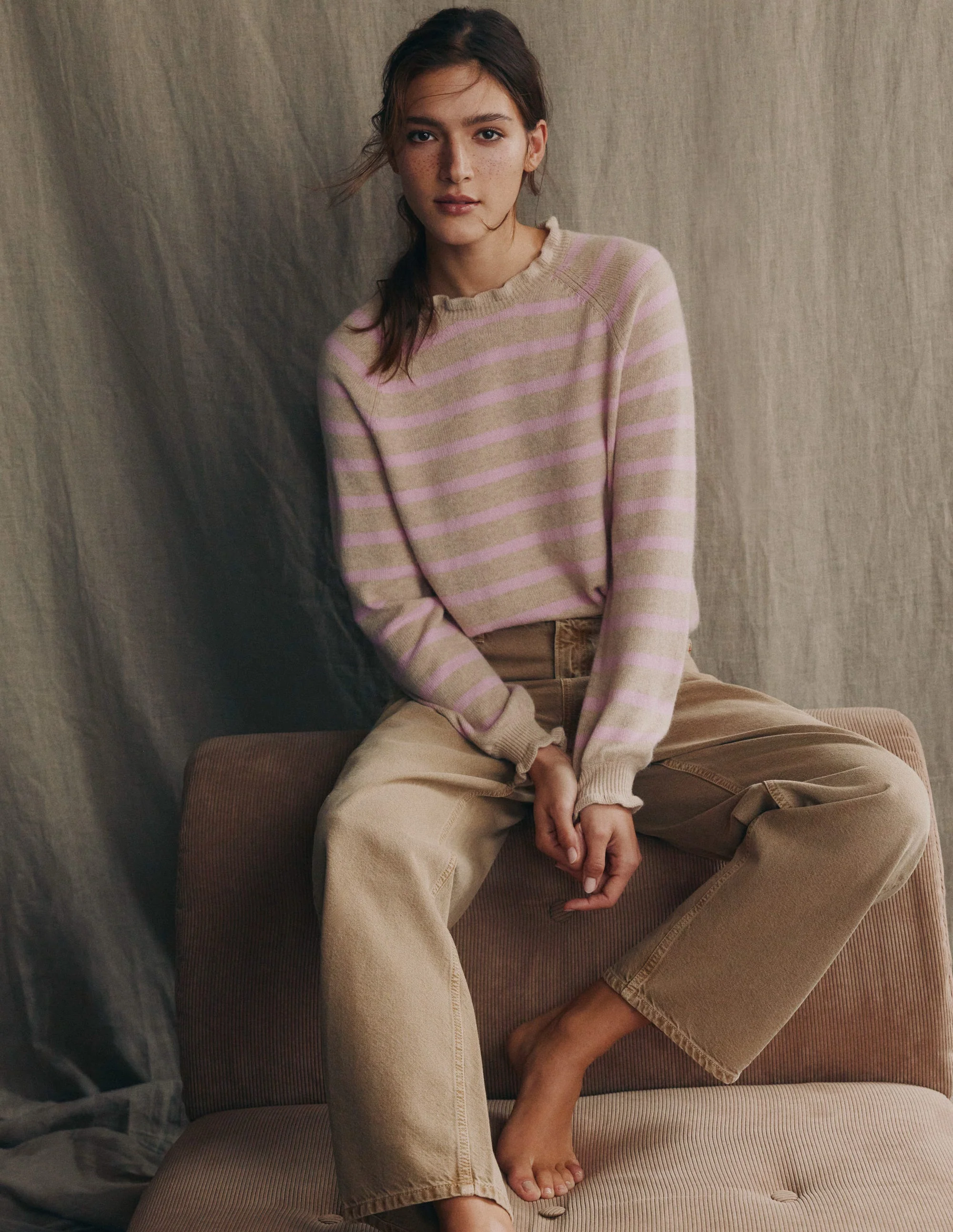 Barrel-Jeans-Tabakbraun - Image 6