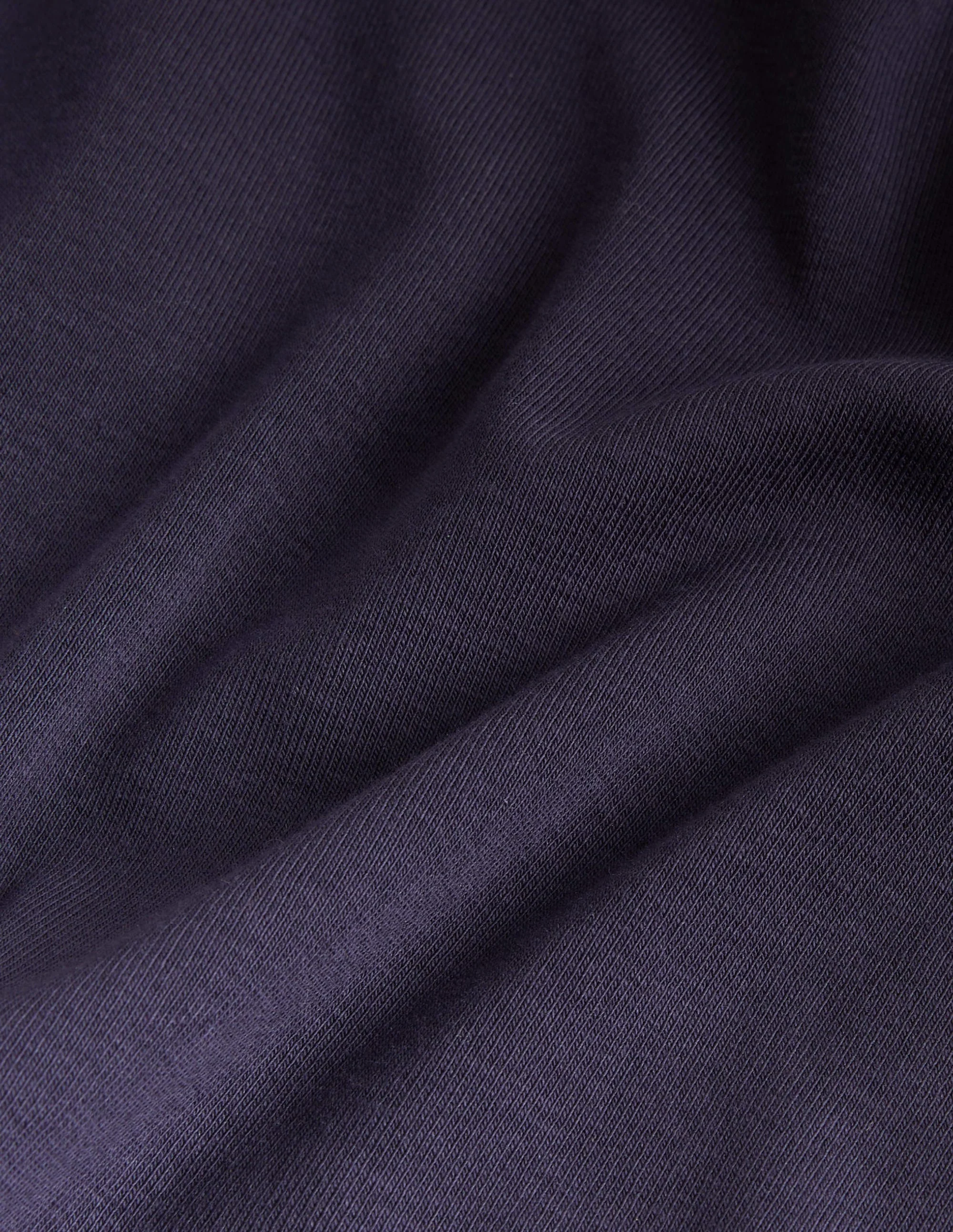 Basic-Shirt mit U-Boot-Ausschnitt-Marineblau - Image 6