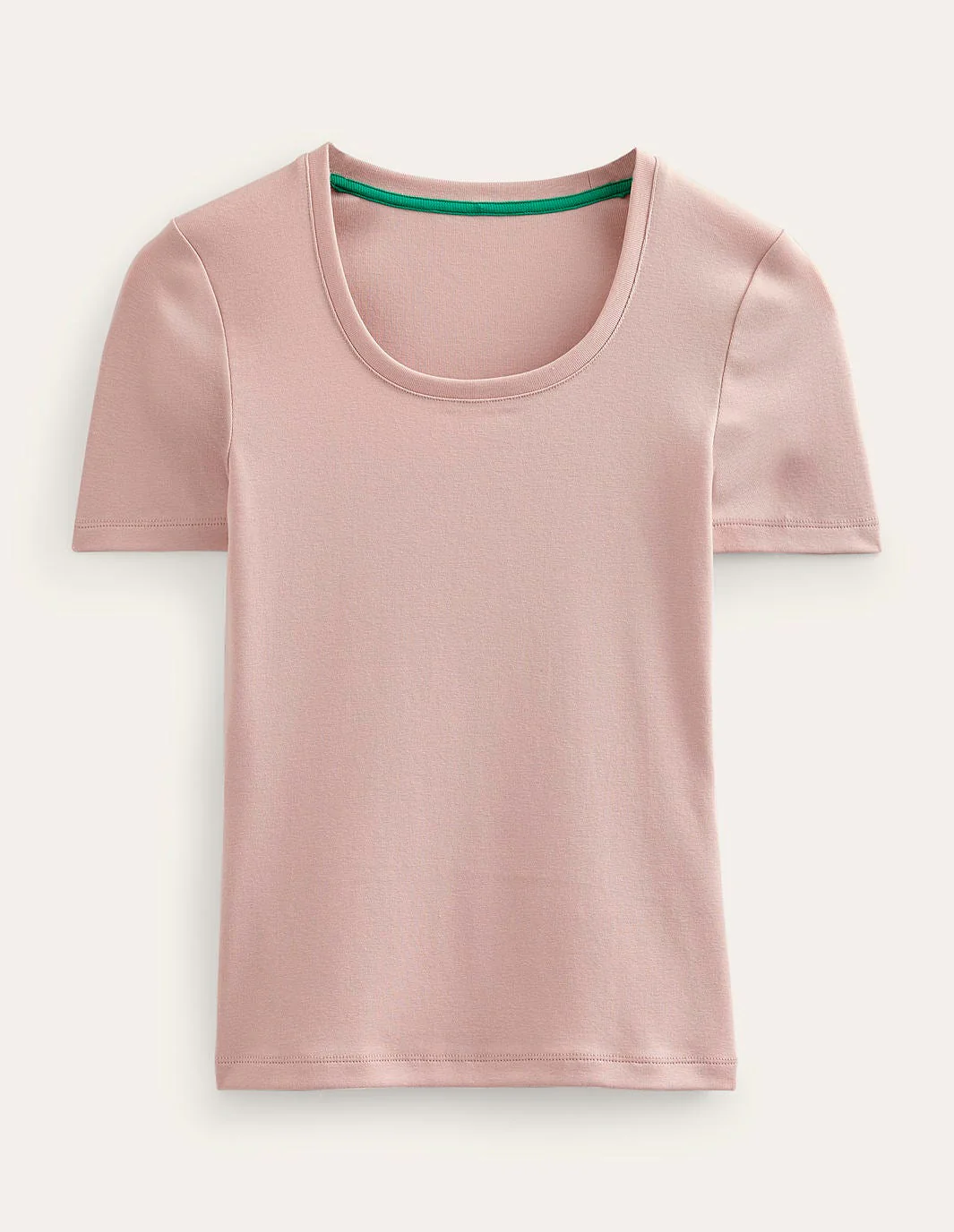 Basic-T-Shirt aus Jersey-Milchshake - Image 5