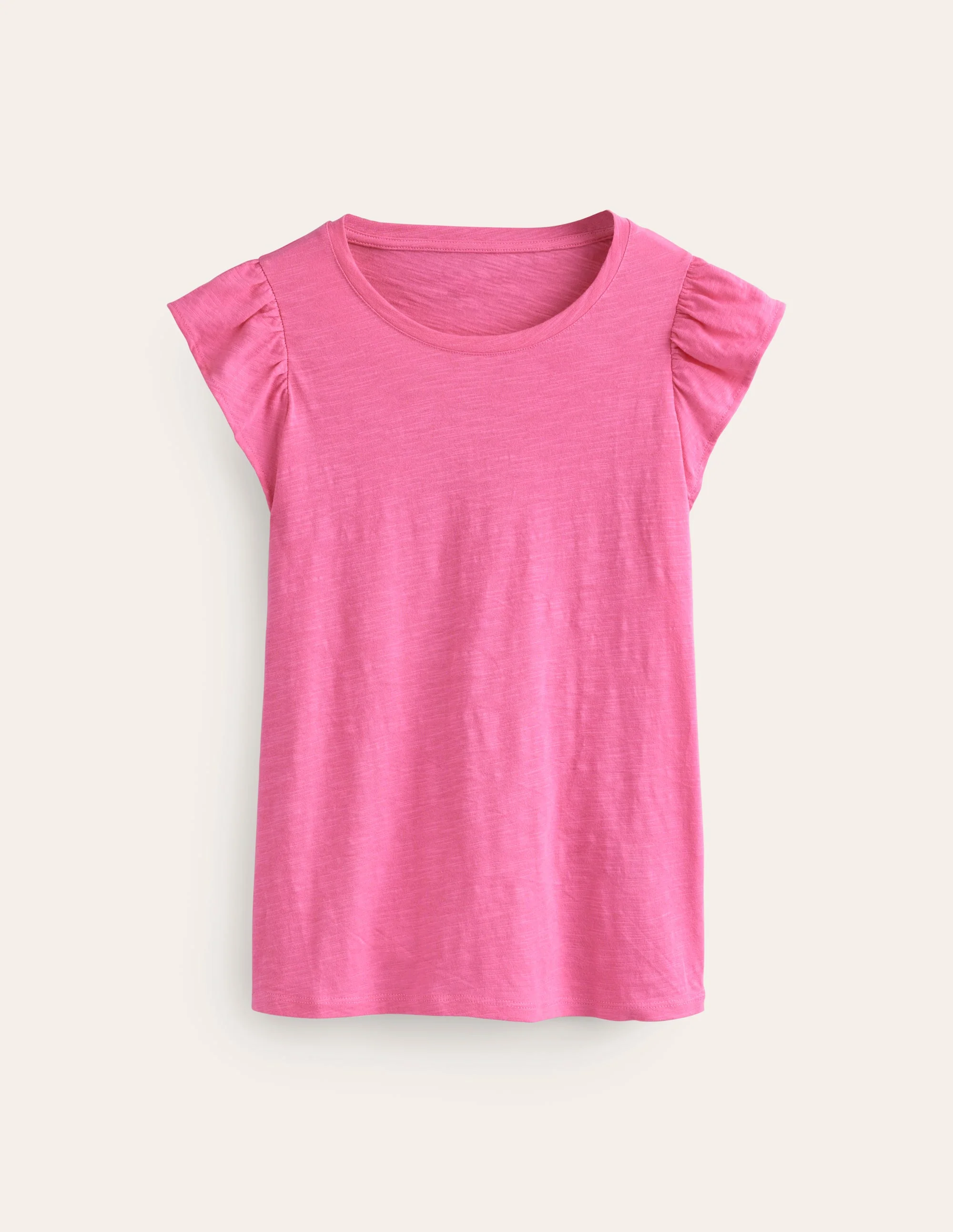 Baumwoll-T-Shirt mit Flatterärmeln-Beacon - Image 5