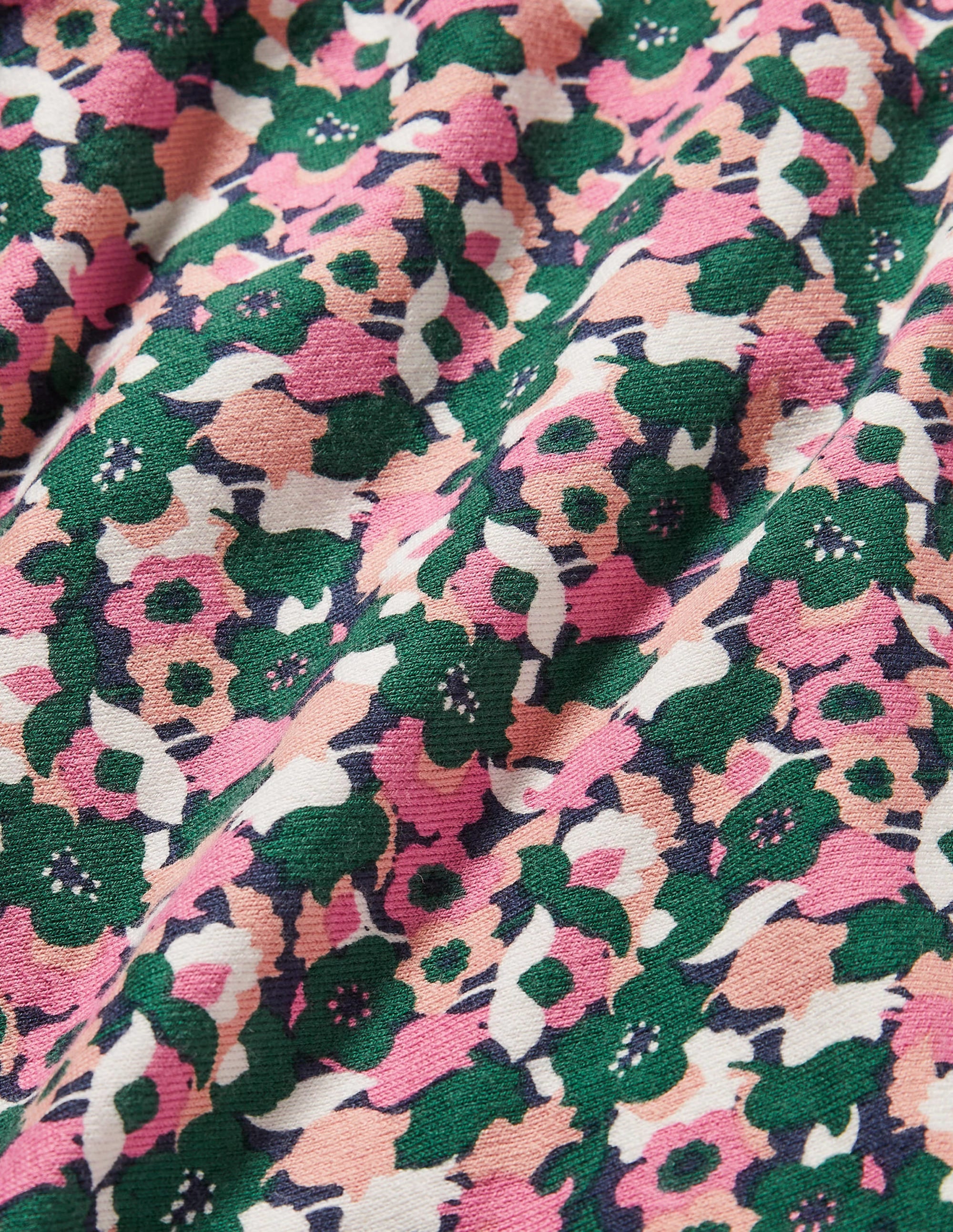Baumwollpullover mit Rundhalsausschnitt-Wildrose, Tulpen - Image 6