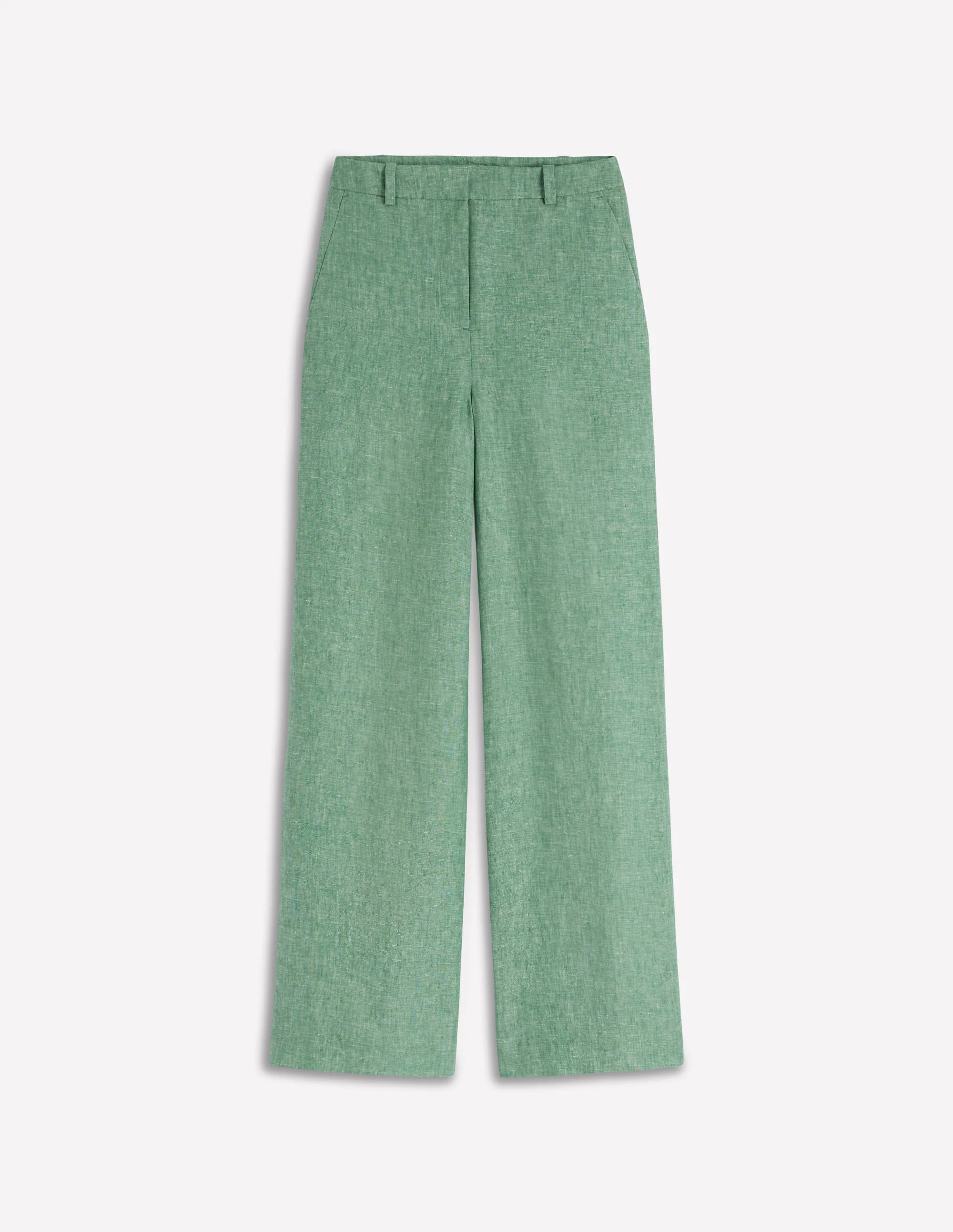 Belgravia Leinenhose-Aloe-Grün Chambray - Image 7