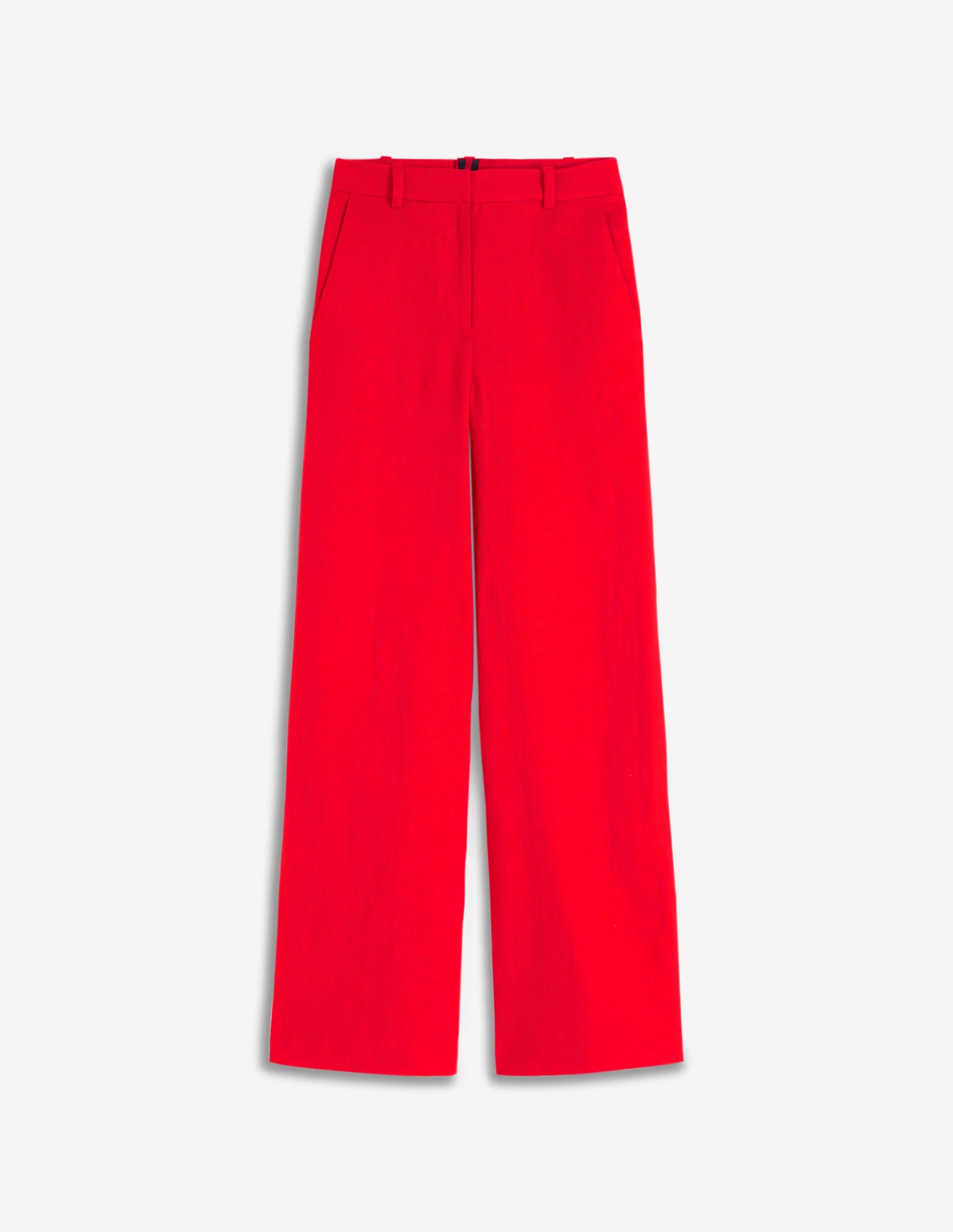 Belgravia Leinenhose-Leuchtende Kirsche - Image 7