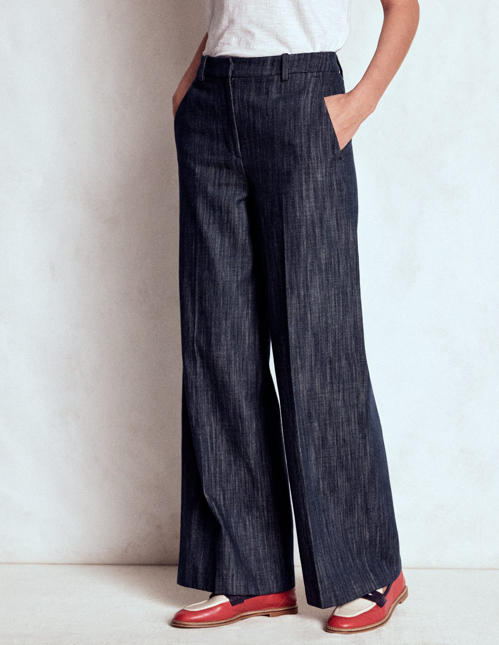 Belgravia Twillhose-Marineblau Indigo - Image 3