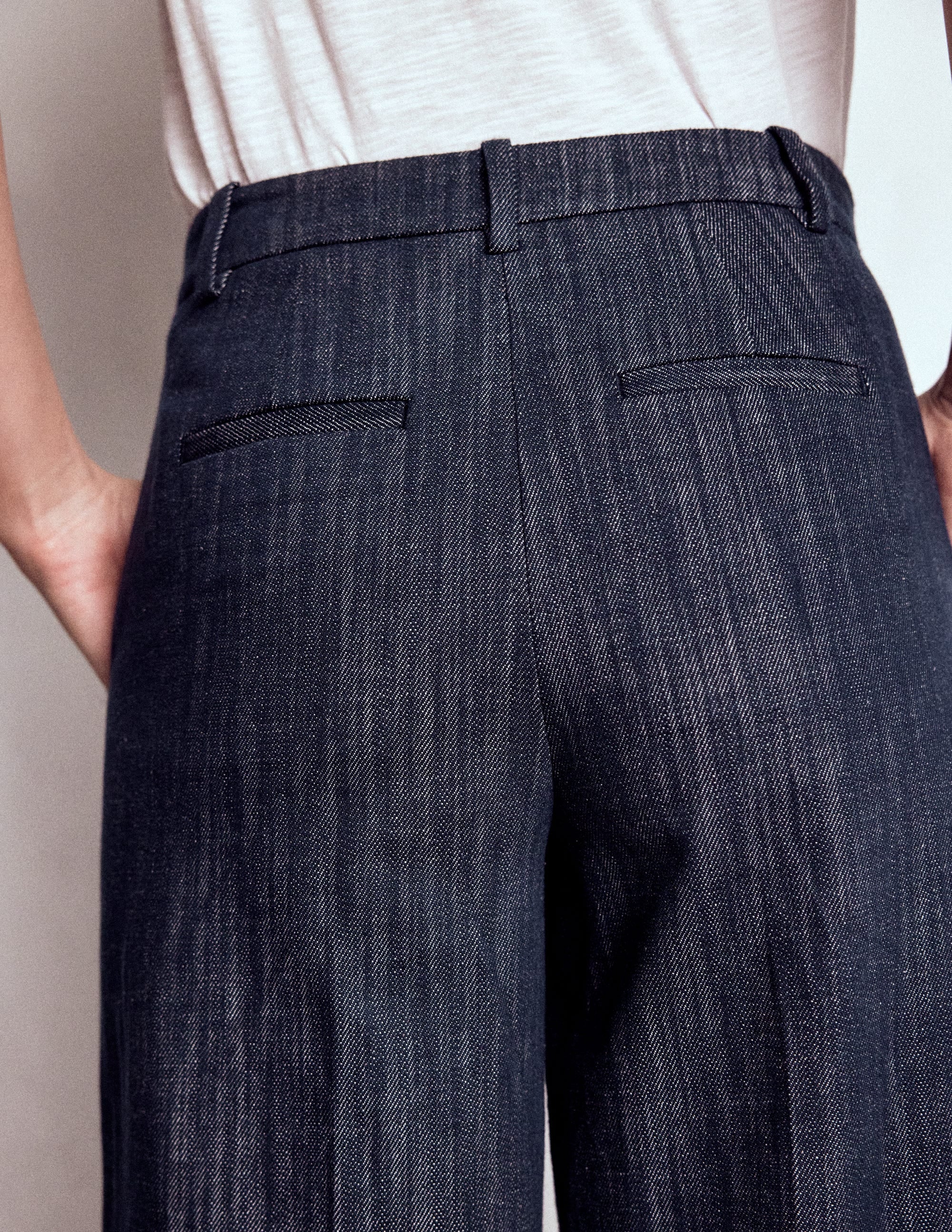 Belgravia Twillhose-Marineblau Indigo - Image 4