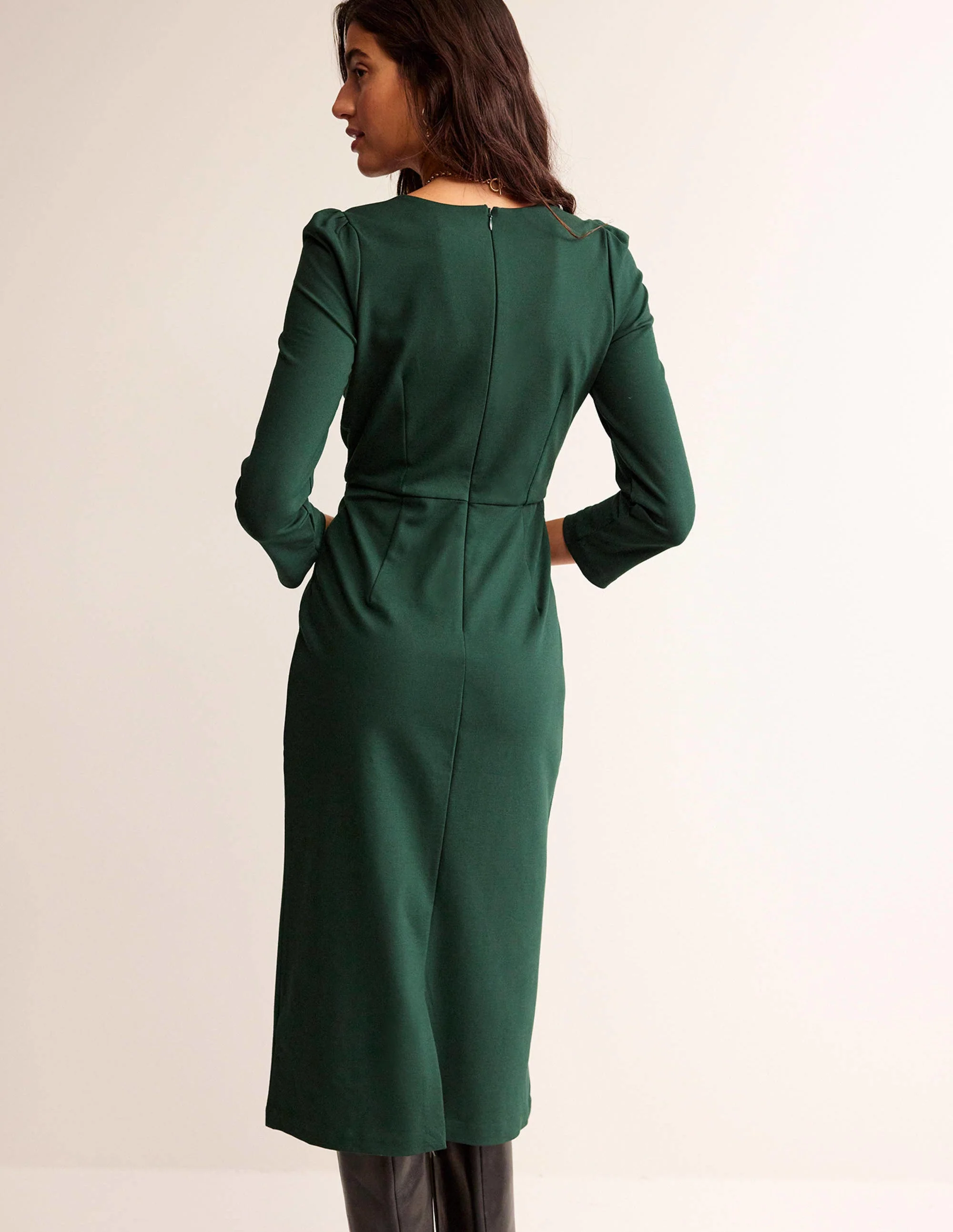 Bethany Jersey-Midikleid-Chatsworth-Grün - Image 3