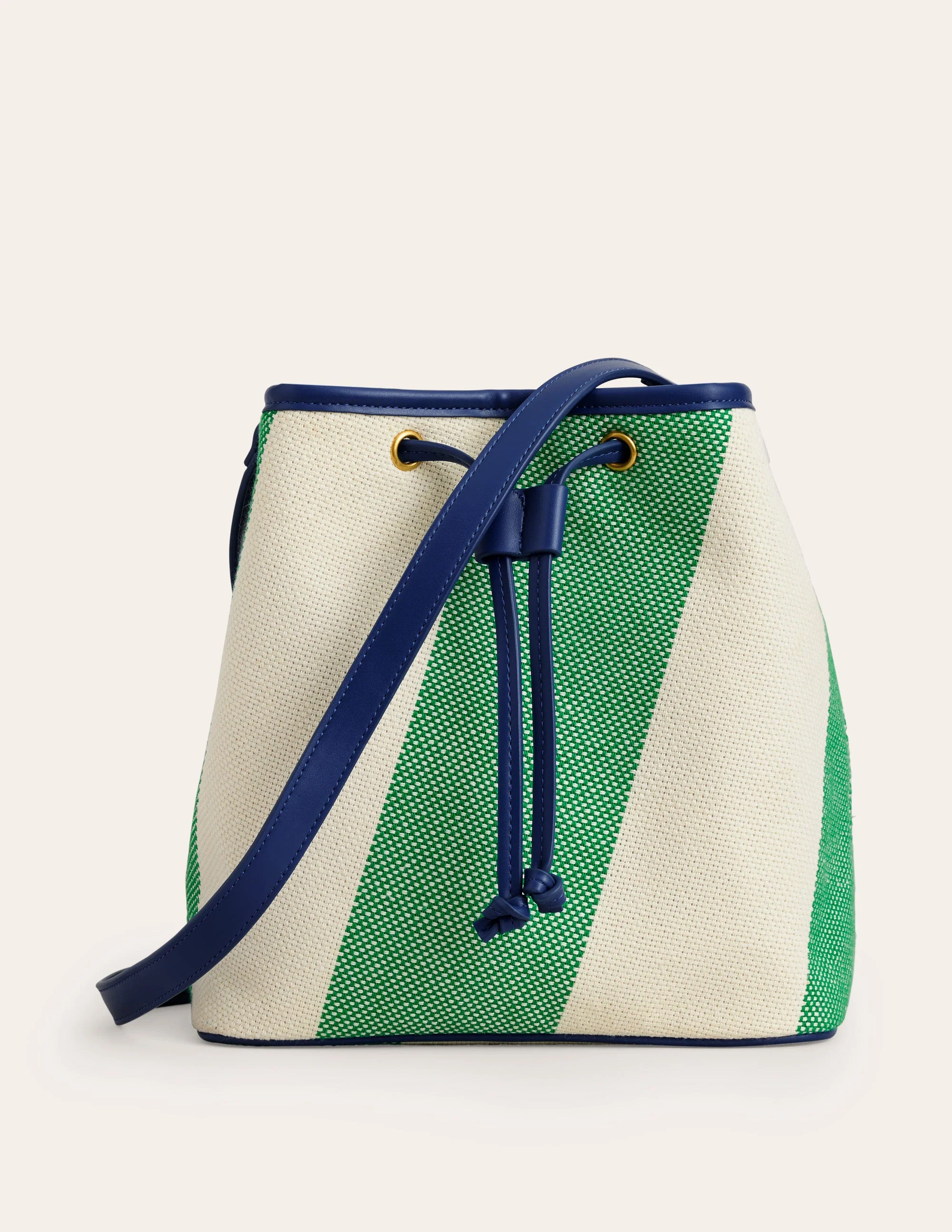 Beuteltasche-Grün Streifen - Image 2