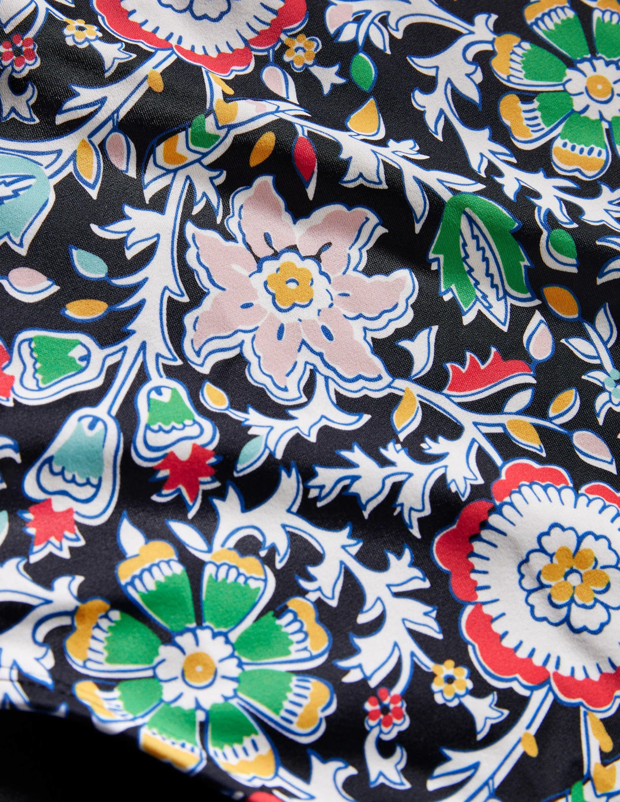 Bikinihose mit hohem Bund-Bunt, Zauberhafter Zweig - Image 6