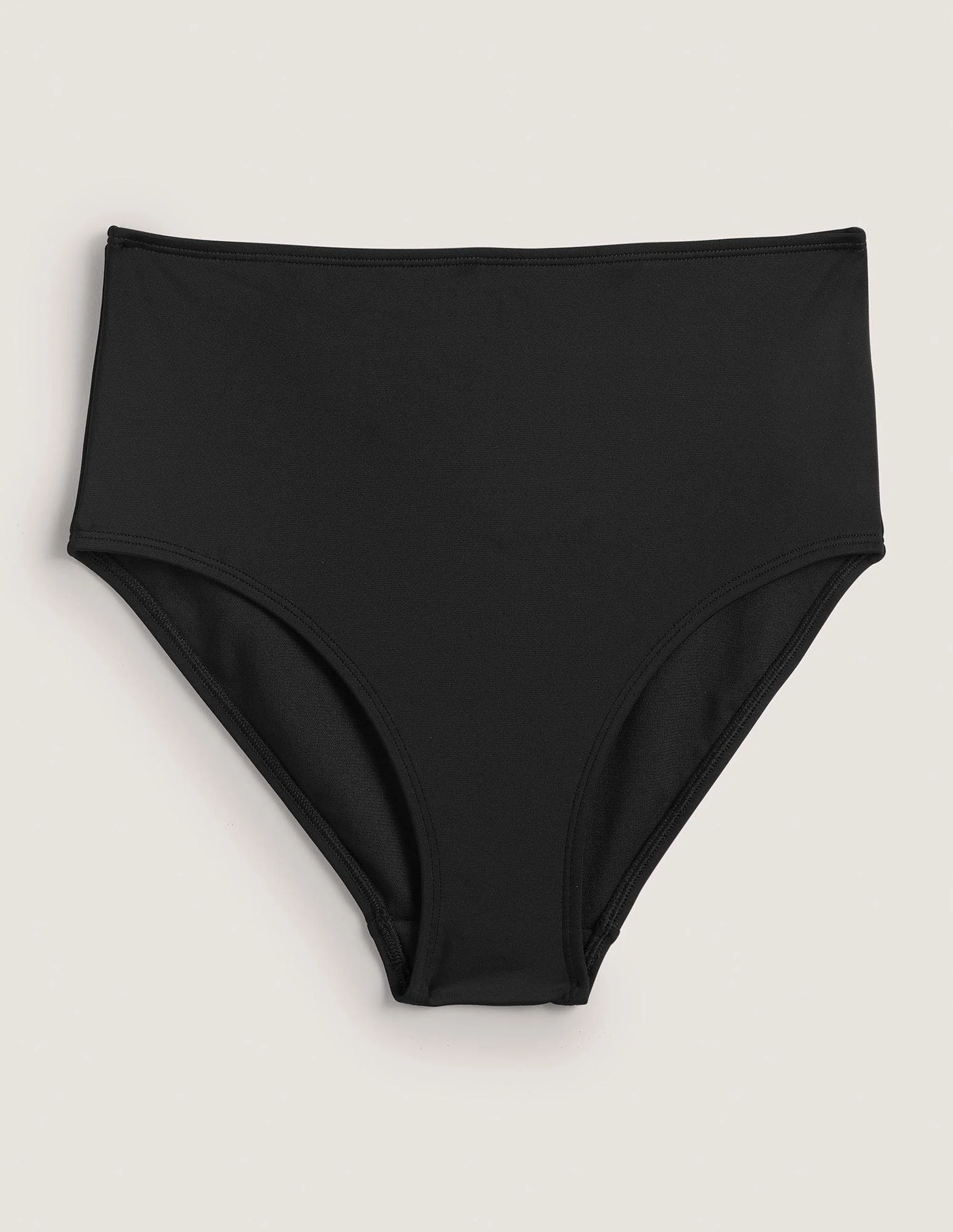 Bikinihose mit hohem Bund-Schwarz - Image 10