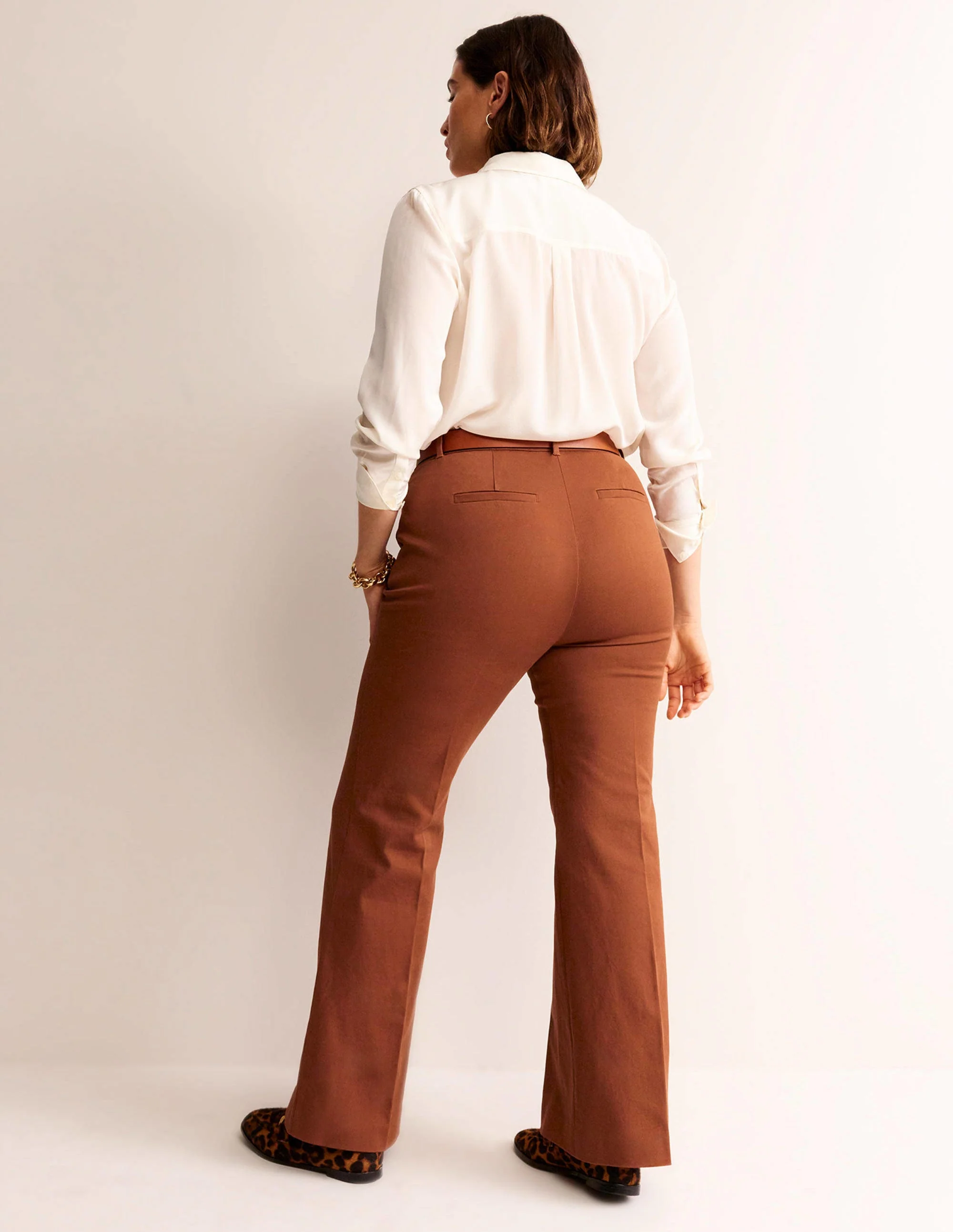 Brompton Hose aus 2-Wege-Stretch-Cognac - Image 6