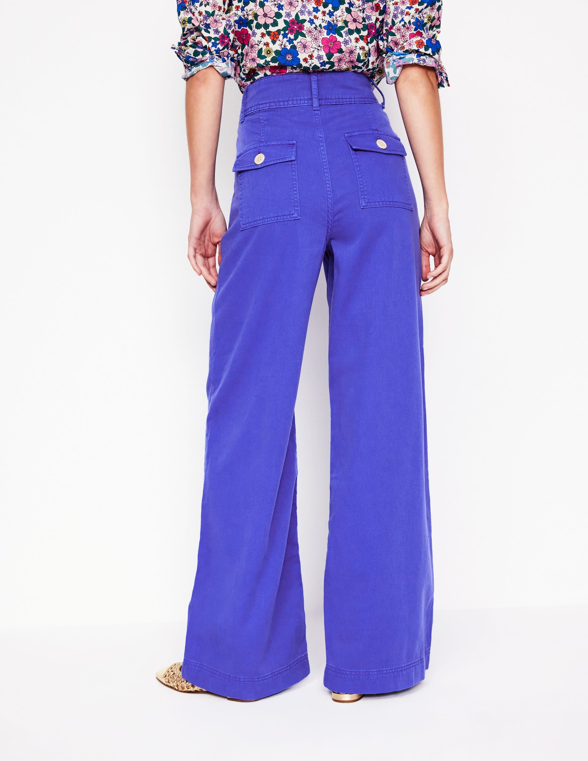 Brompton Hose mit weitem Bein-Leuchtendes Blau - Image 3