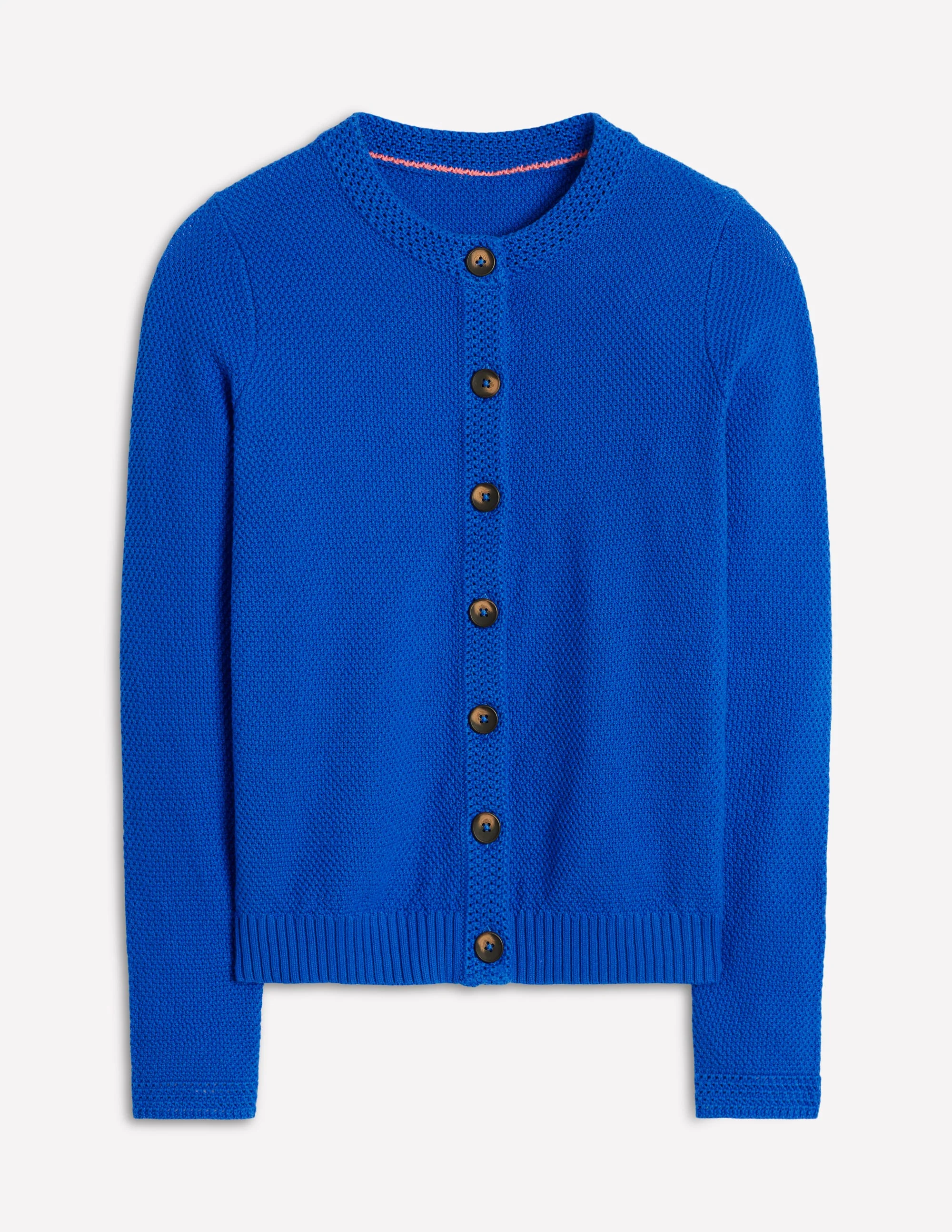 Callie Strickjacke mit Häkelbesatz-Galerie-Blau - Image 7