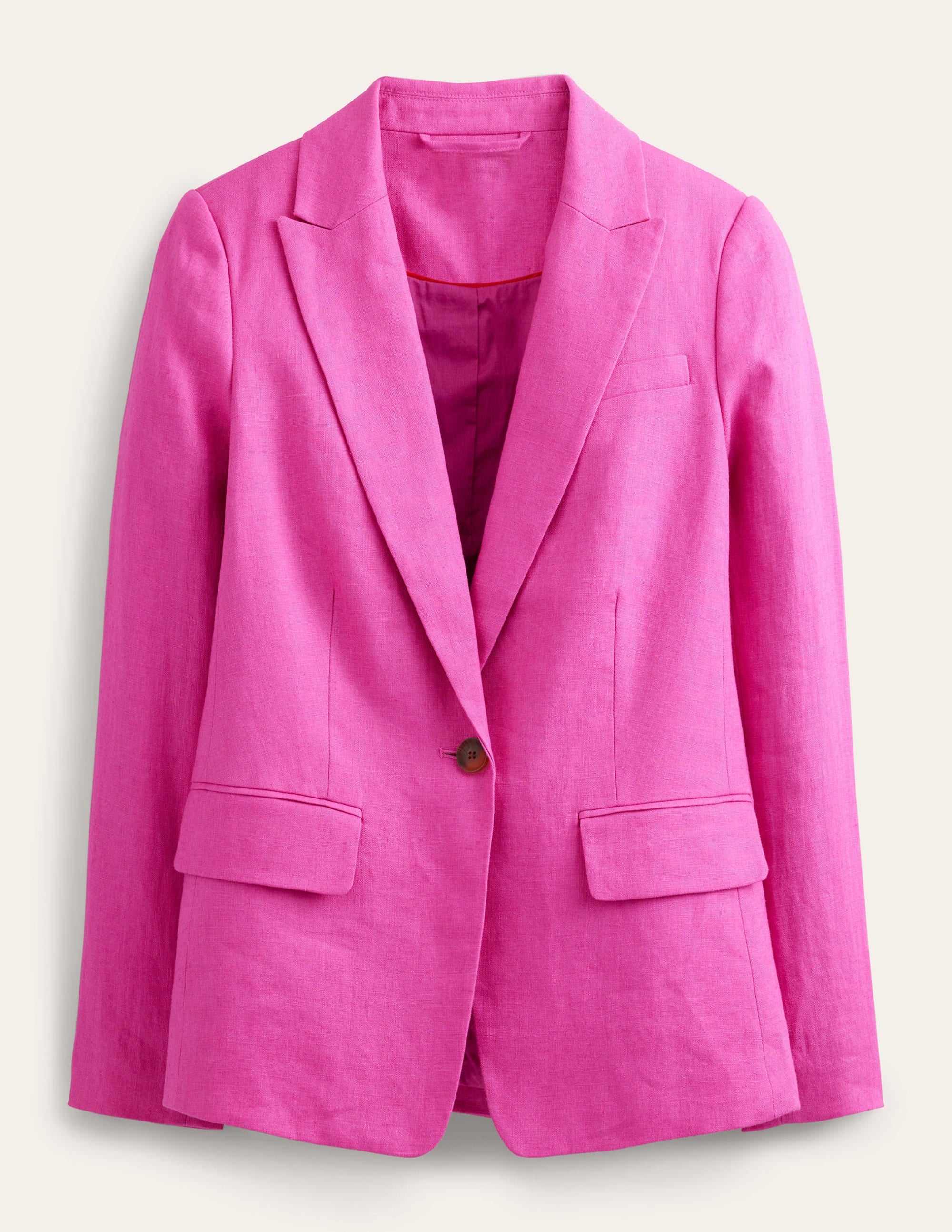 Cambridge Leinenblazer-Magenta - Image 8