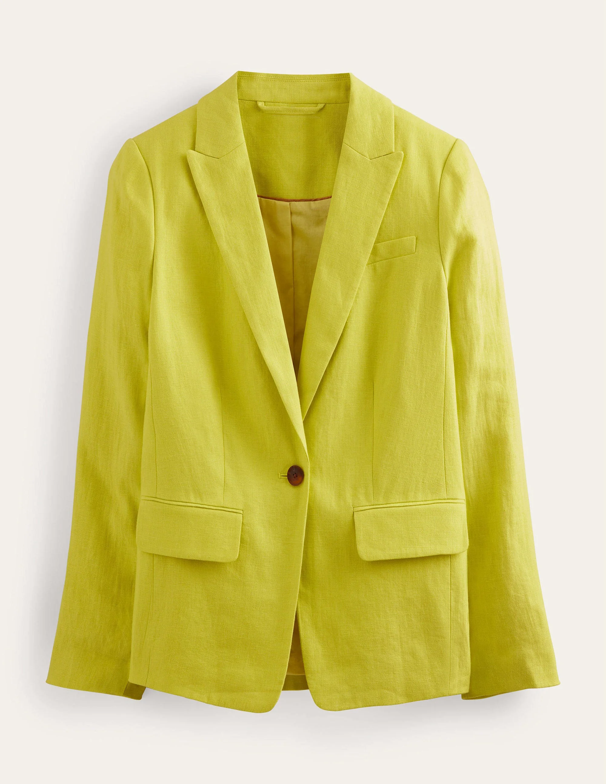 Cambridge Leinenblazer-Zitrus - Image 7