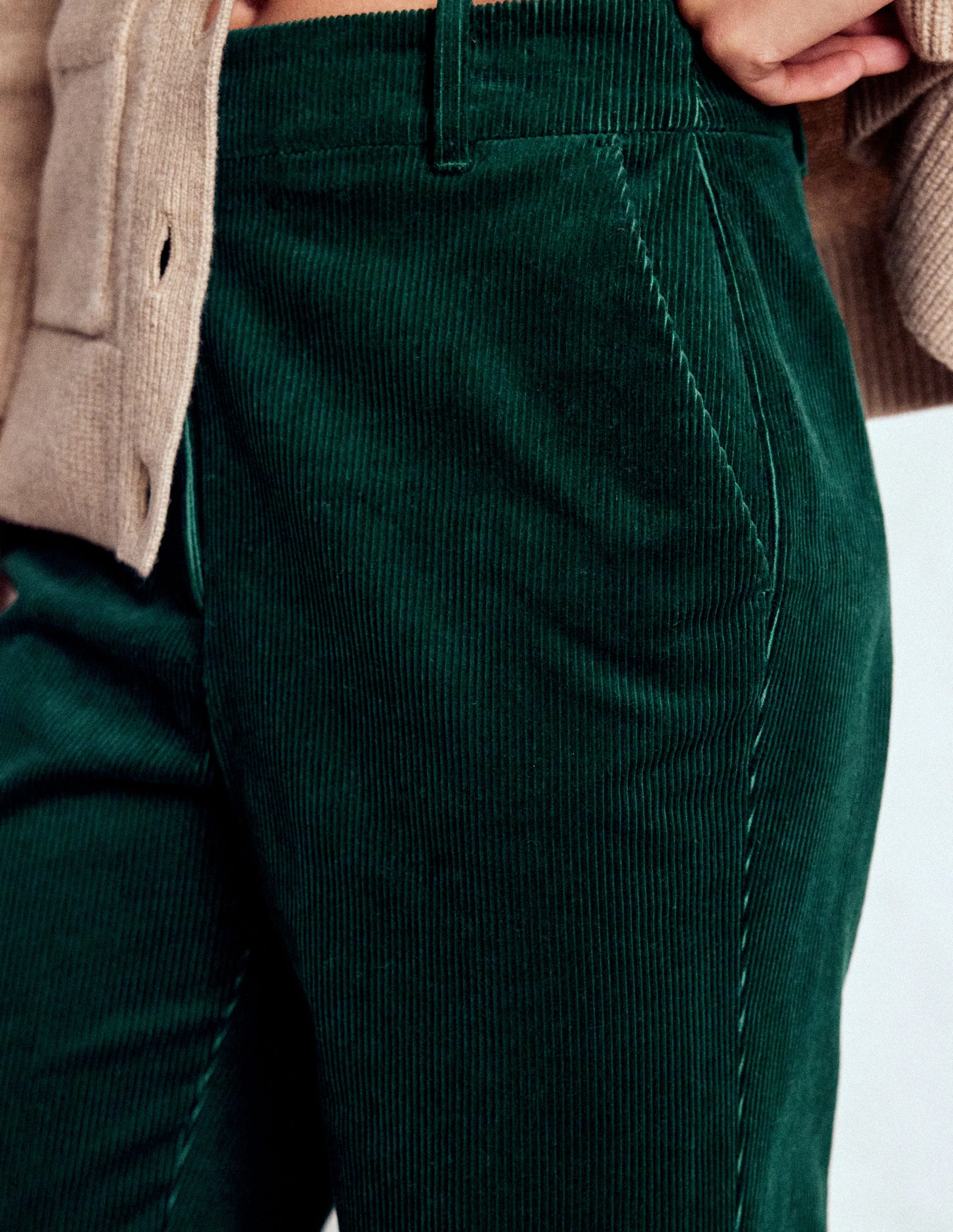 Canonbury Cordhose-Dunkles Smaragdgrün - Image 2
