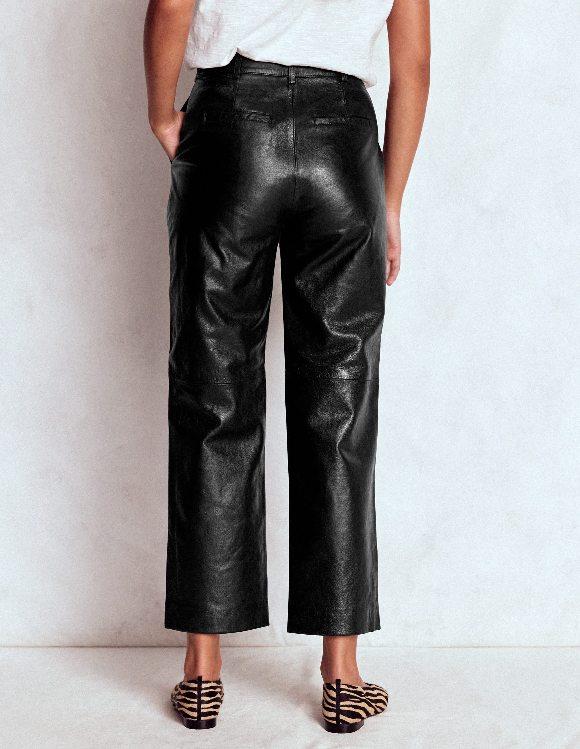 Canonbury Lederhose-Schwarz - Image 3