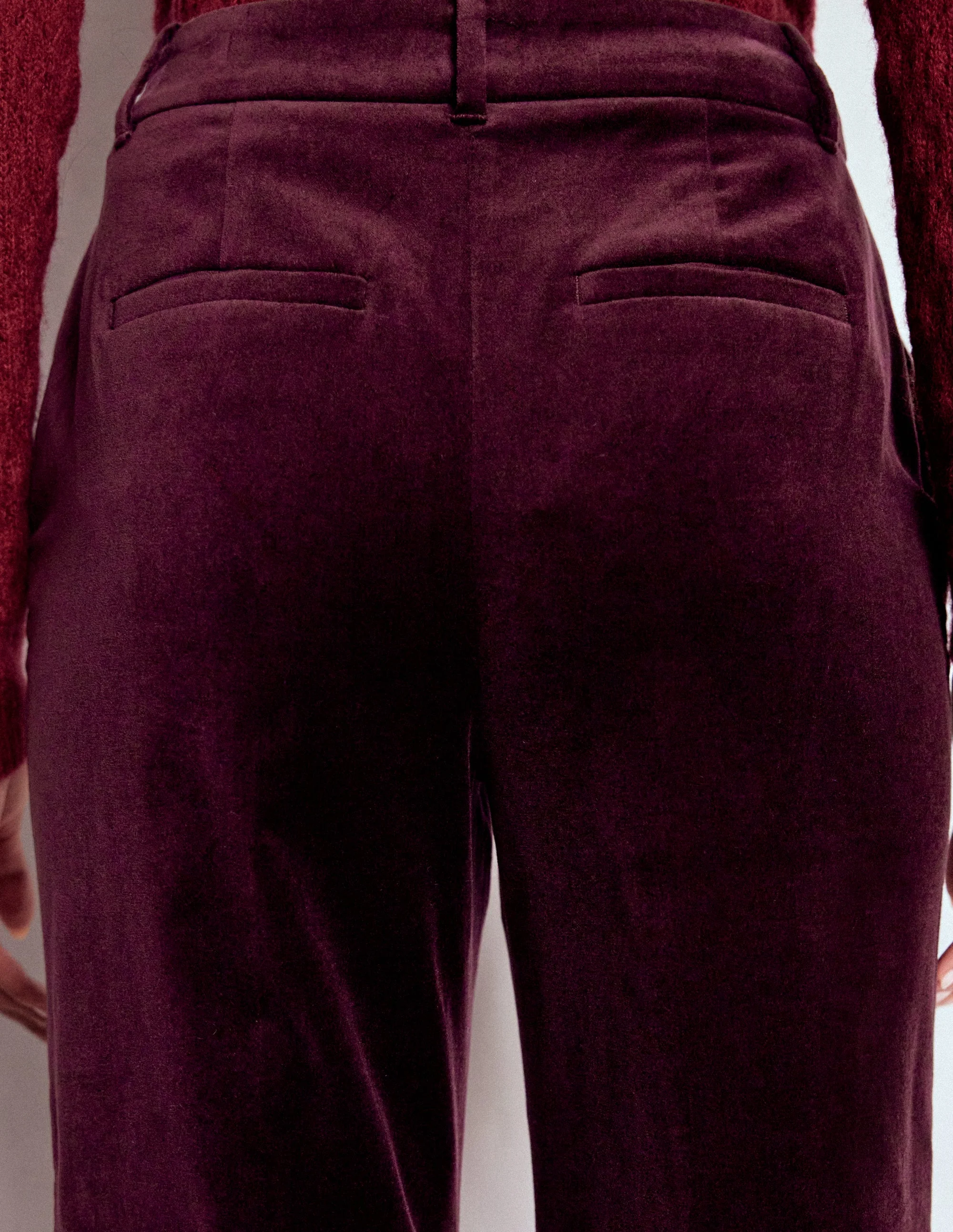 Canonbury Samthose-Dunkle Kirsche - Image 4