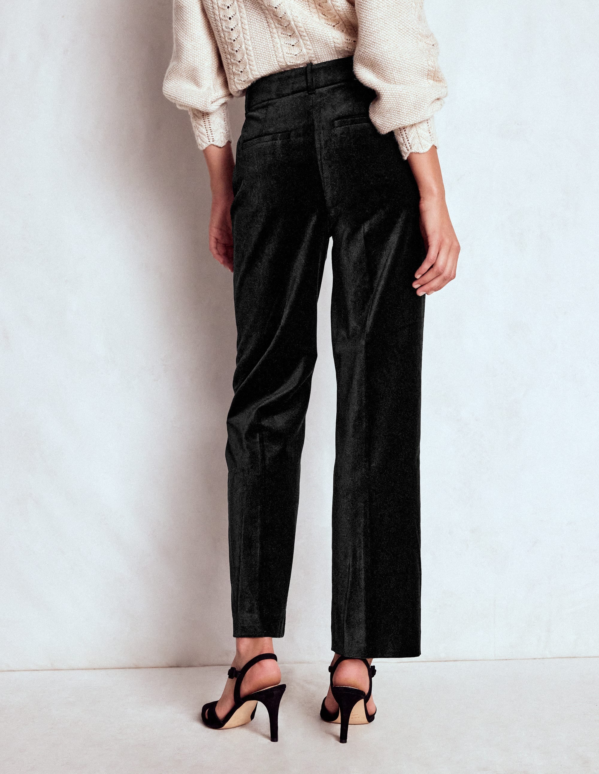 Canonbury Samthose-Schwarz - Image 3