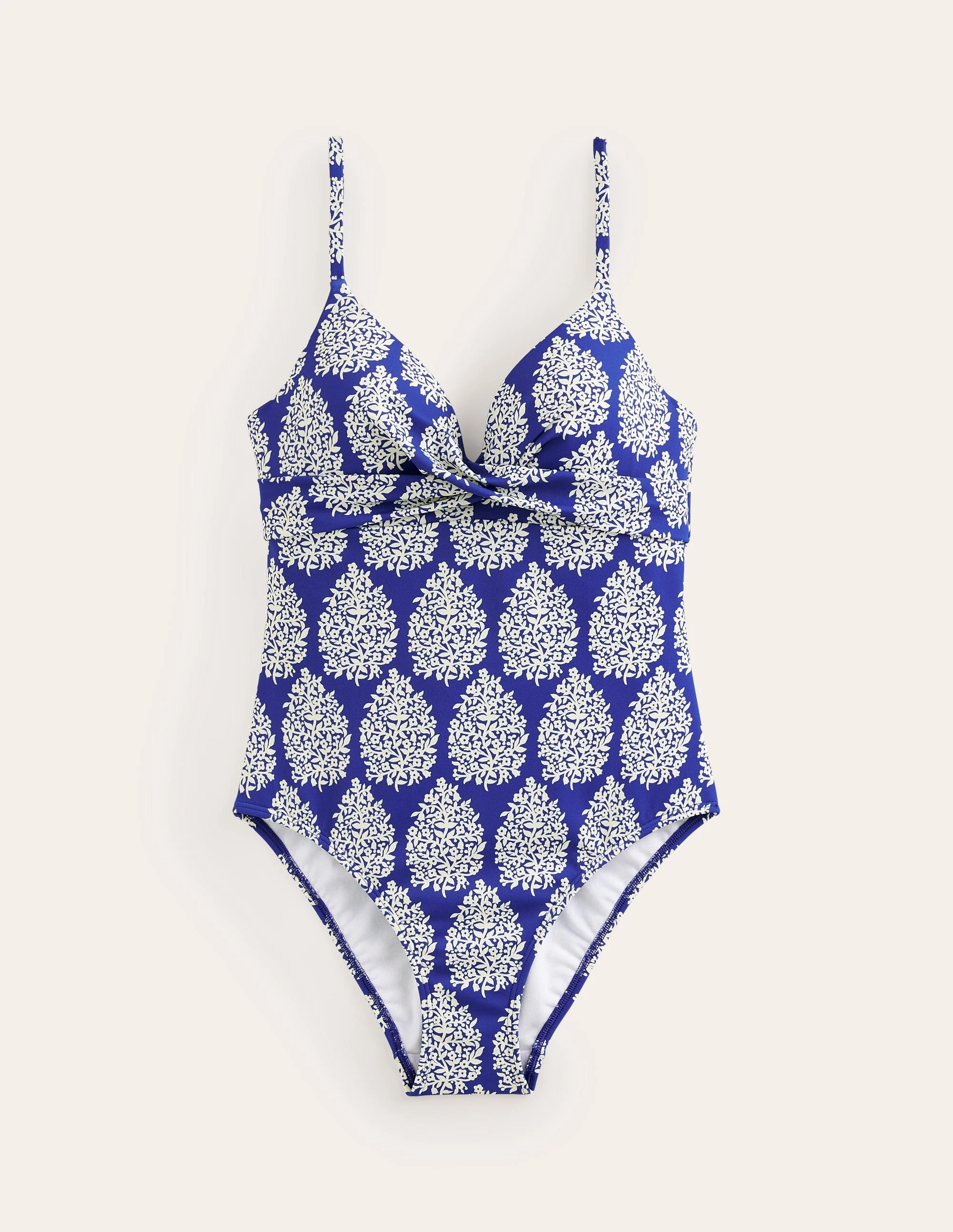 Capri Badeanzug in Körbchengröße-Surf The Web, Blümchen-Paisley - Image 5
